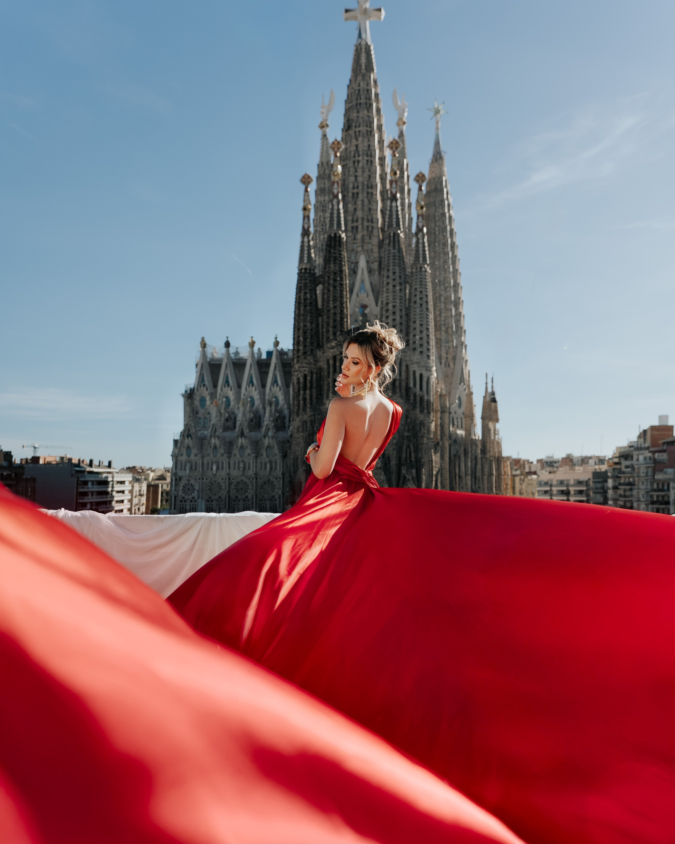 Luxury photoshoot in Barcelona 