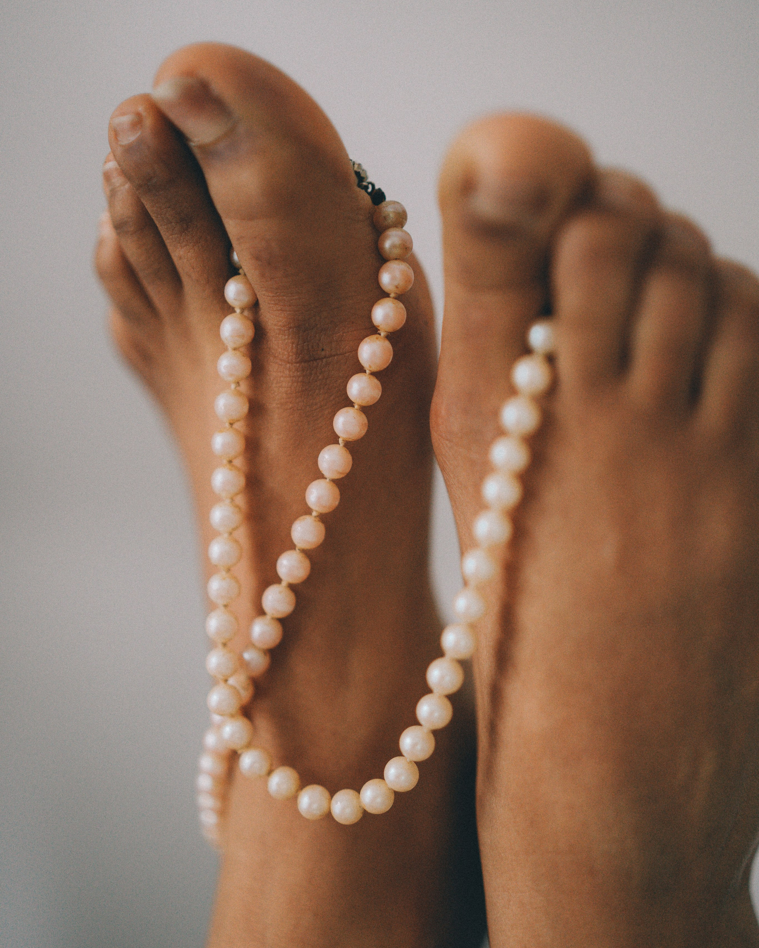 Artistic detail from a personal portrait session, feminine and intimate fine art photography focused on softness and presence.