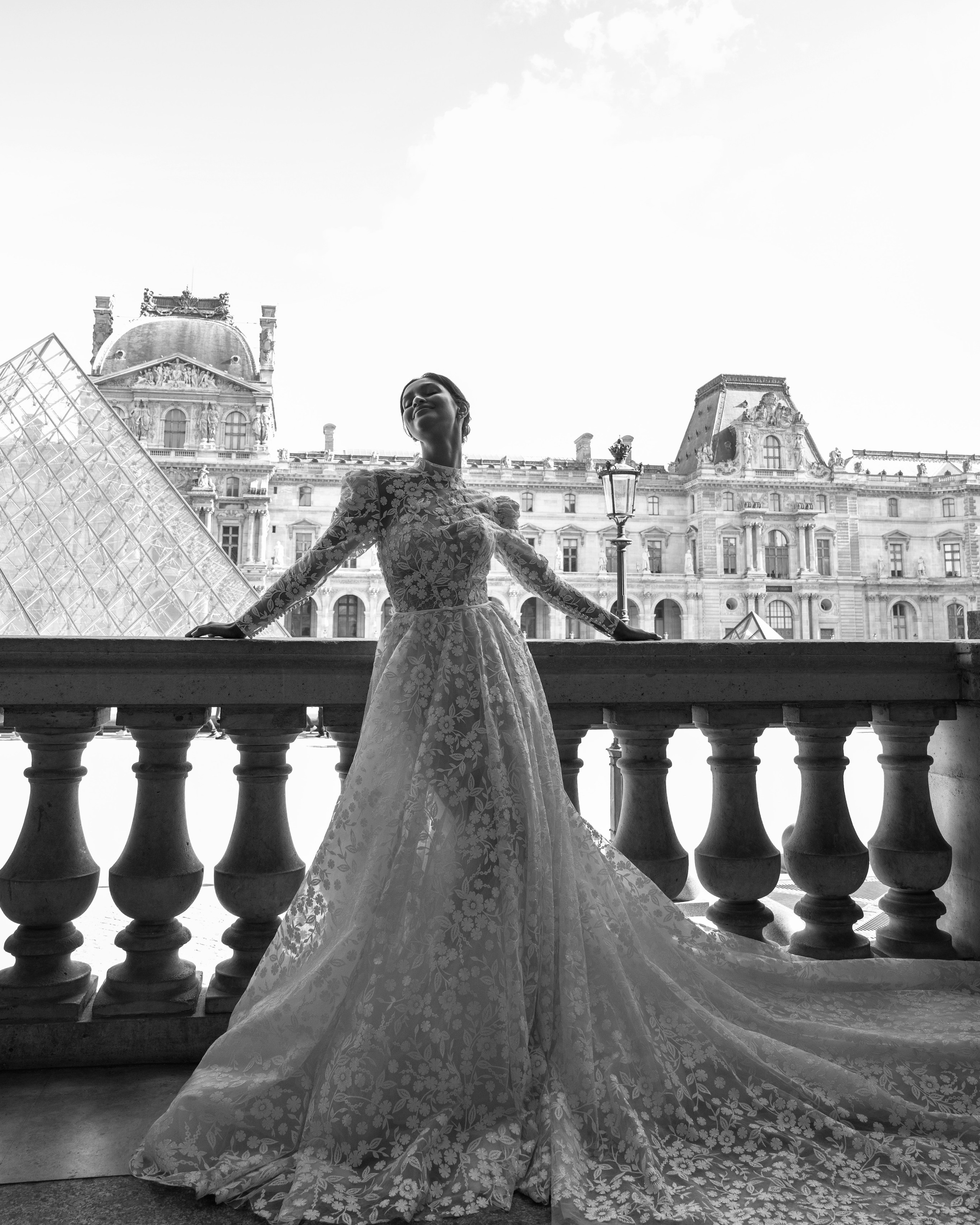 Candid wedding photo