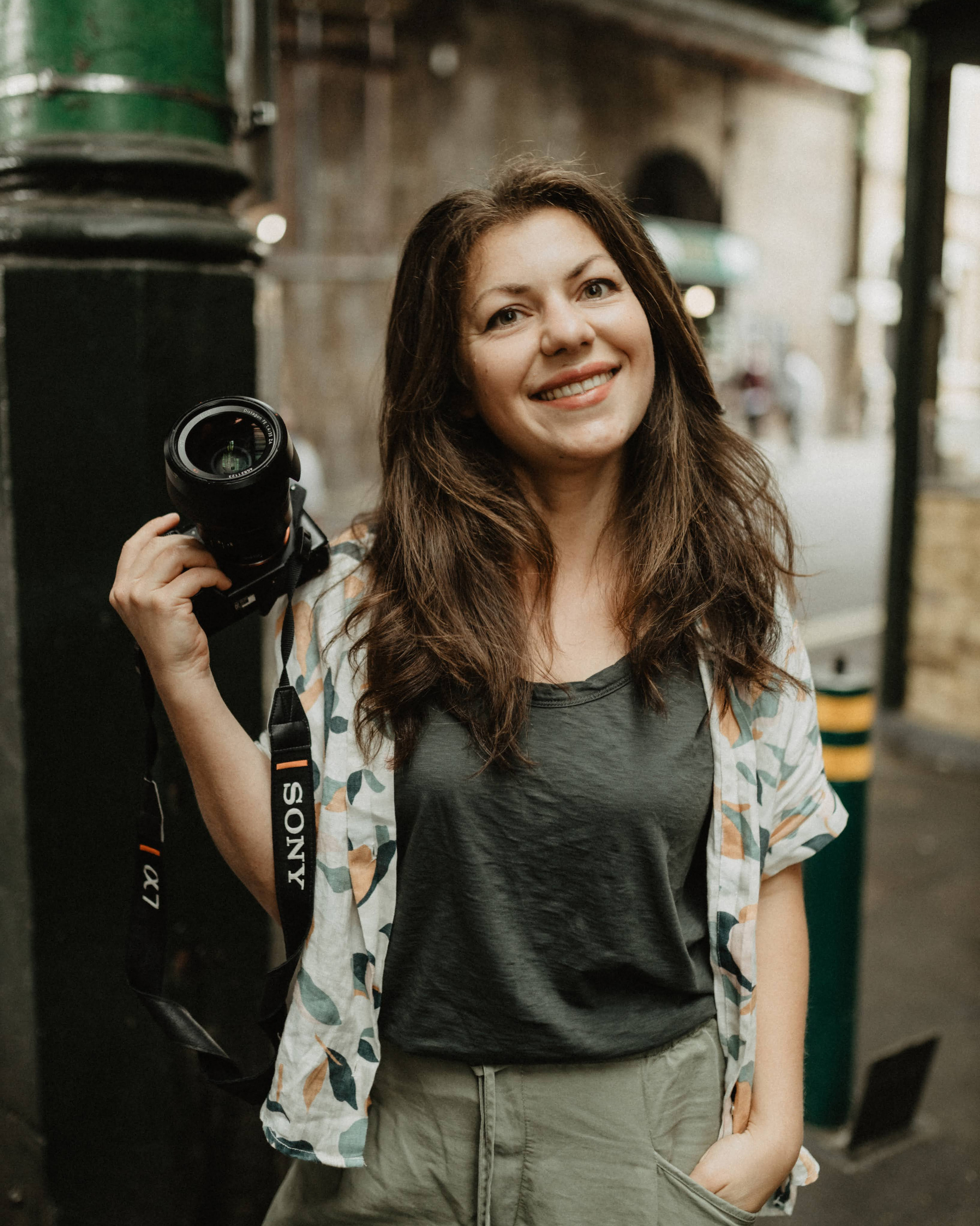 portrait of London photographer