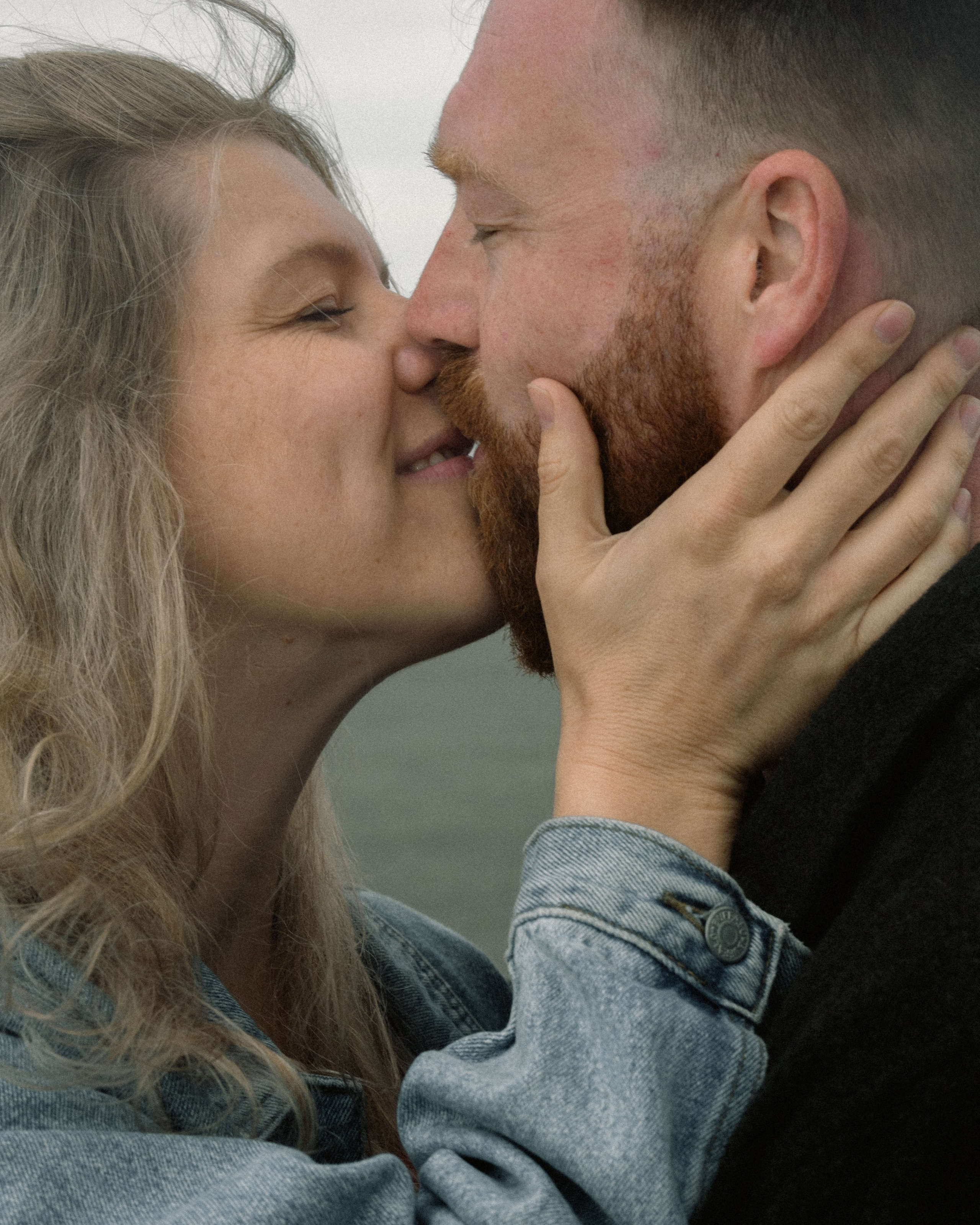 intimate storytelling couple session in nature, Vancouver Island photographer