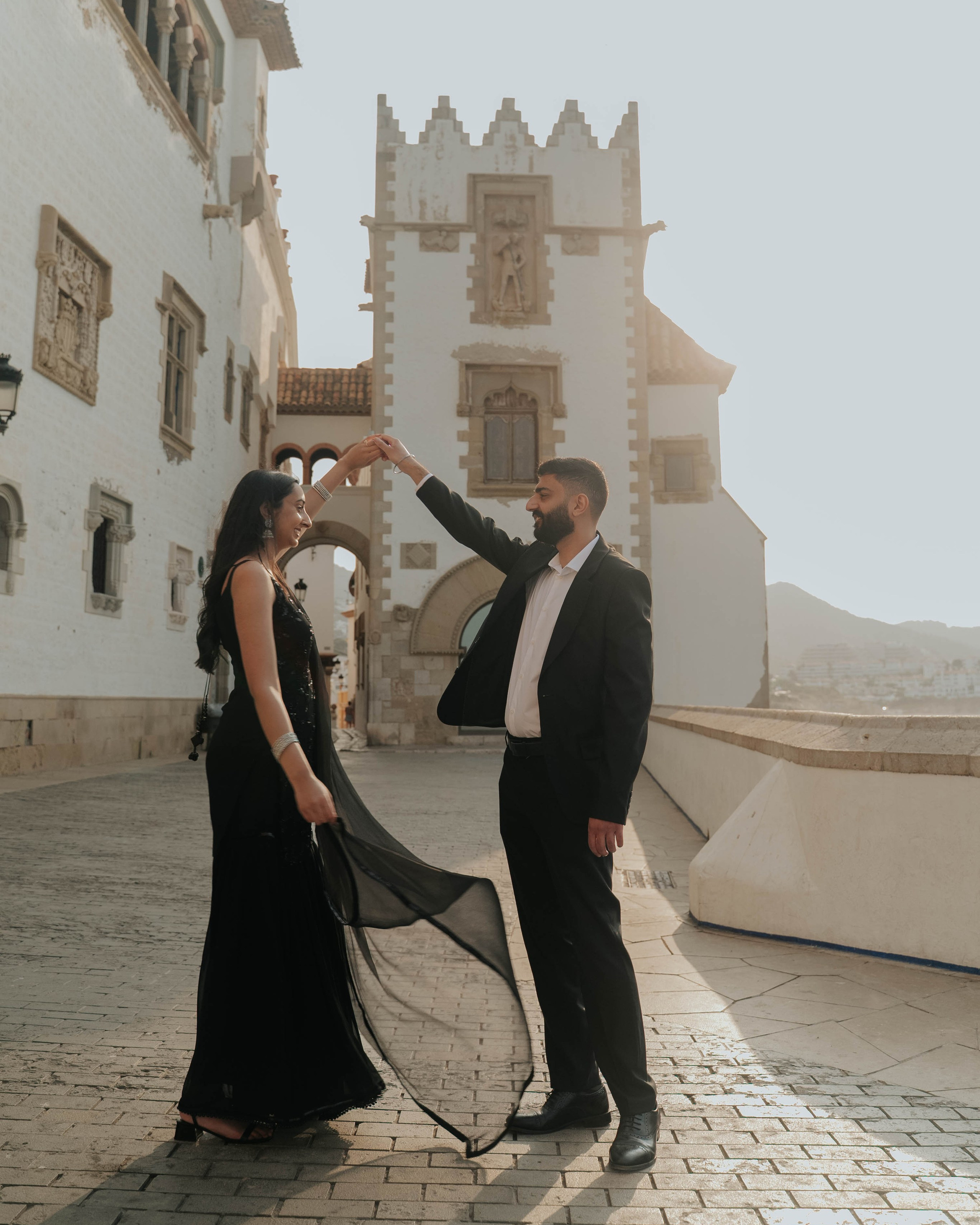 Sitges engagement Photoshoot