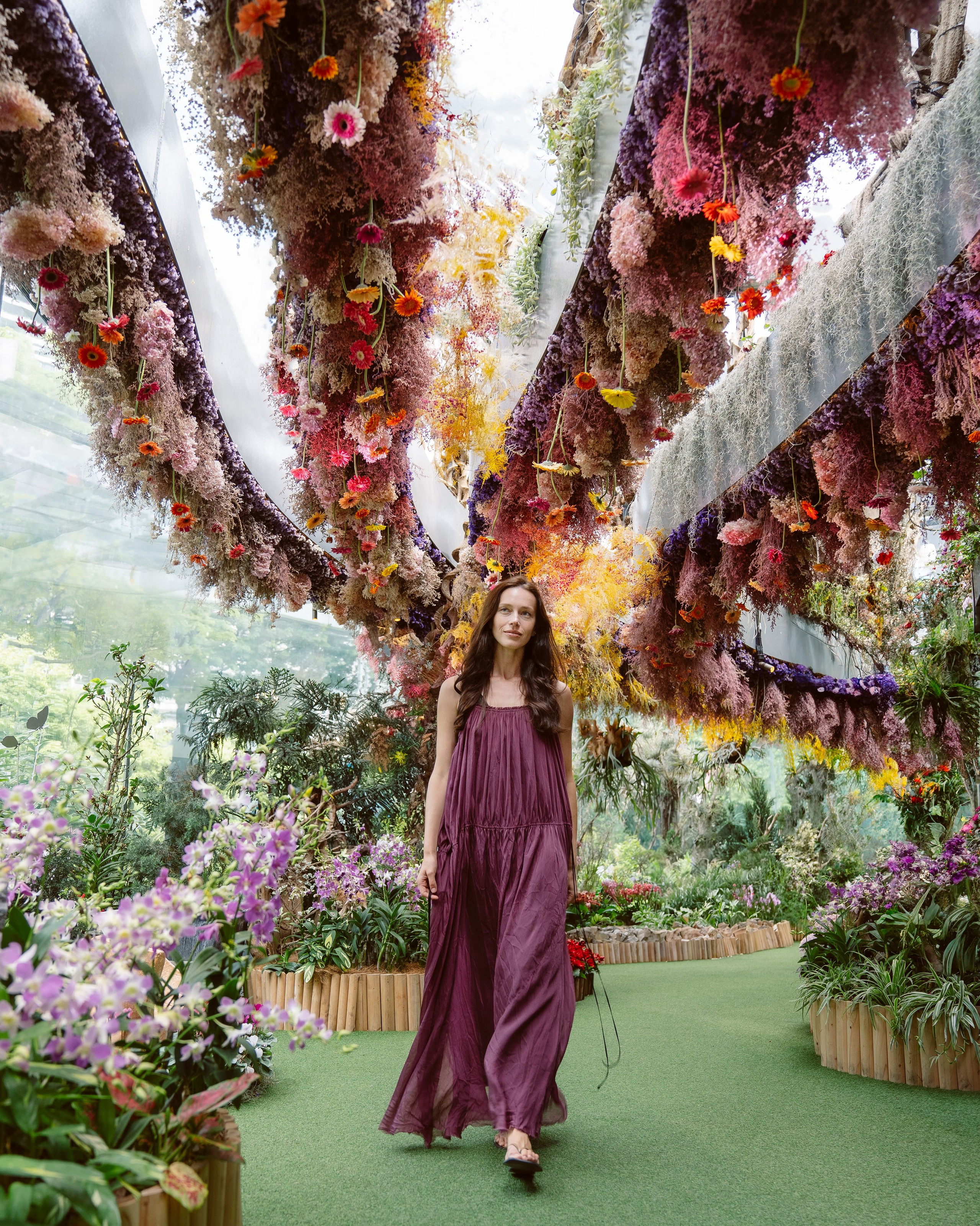 Gardens by the Bay. Dasha in Singapore