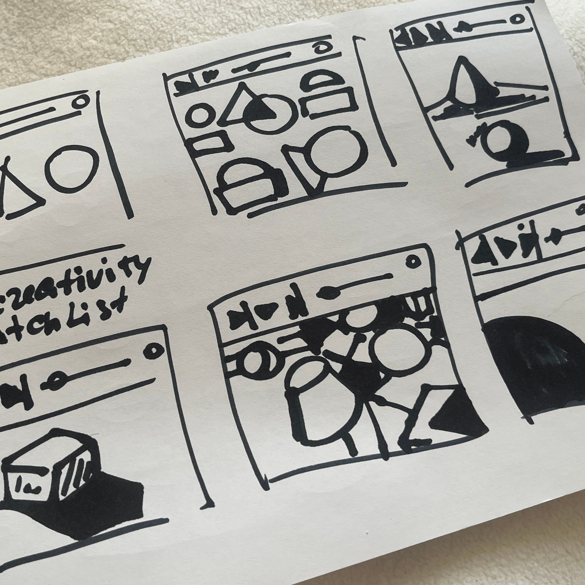 Метод 10×10 Sketch Method — развитие креативного мышления через эскизы. Школа современного искусства Лени Сморагдовой