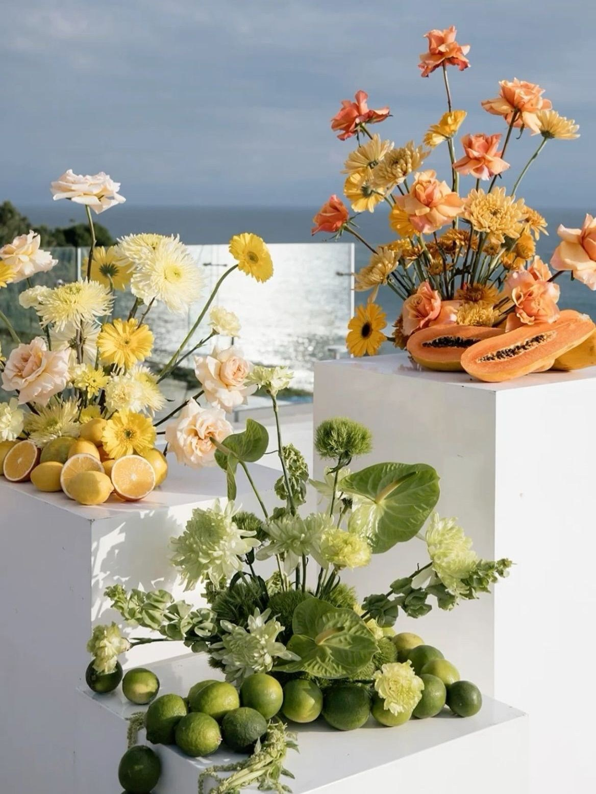 Arts & Crafts flower decoration. Wedding photographer Rhodes, Greece