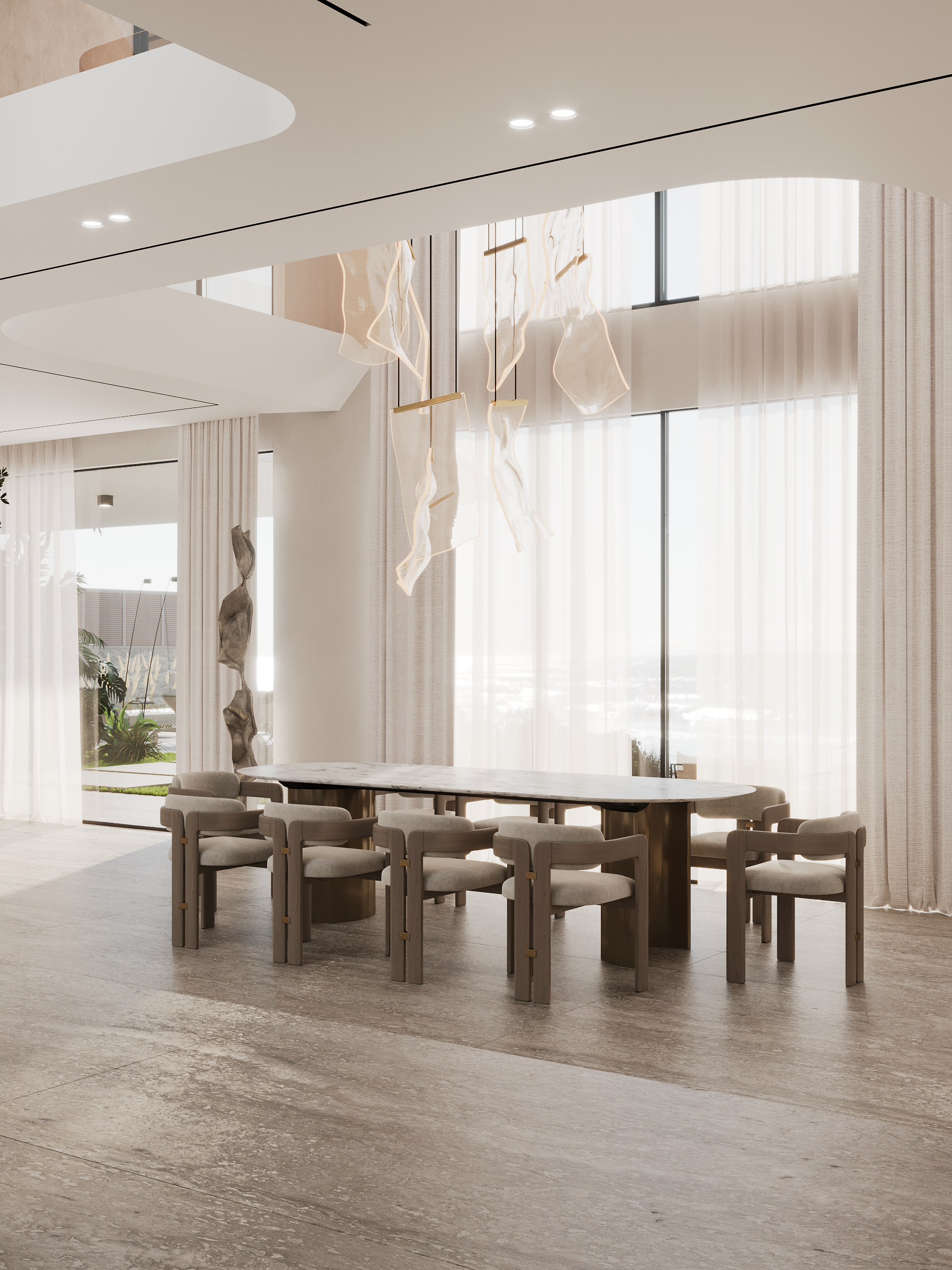 WHITE VILLA IN DUBAI