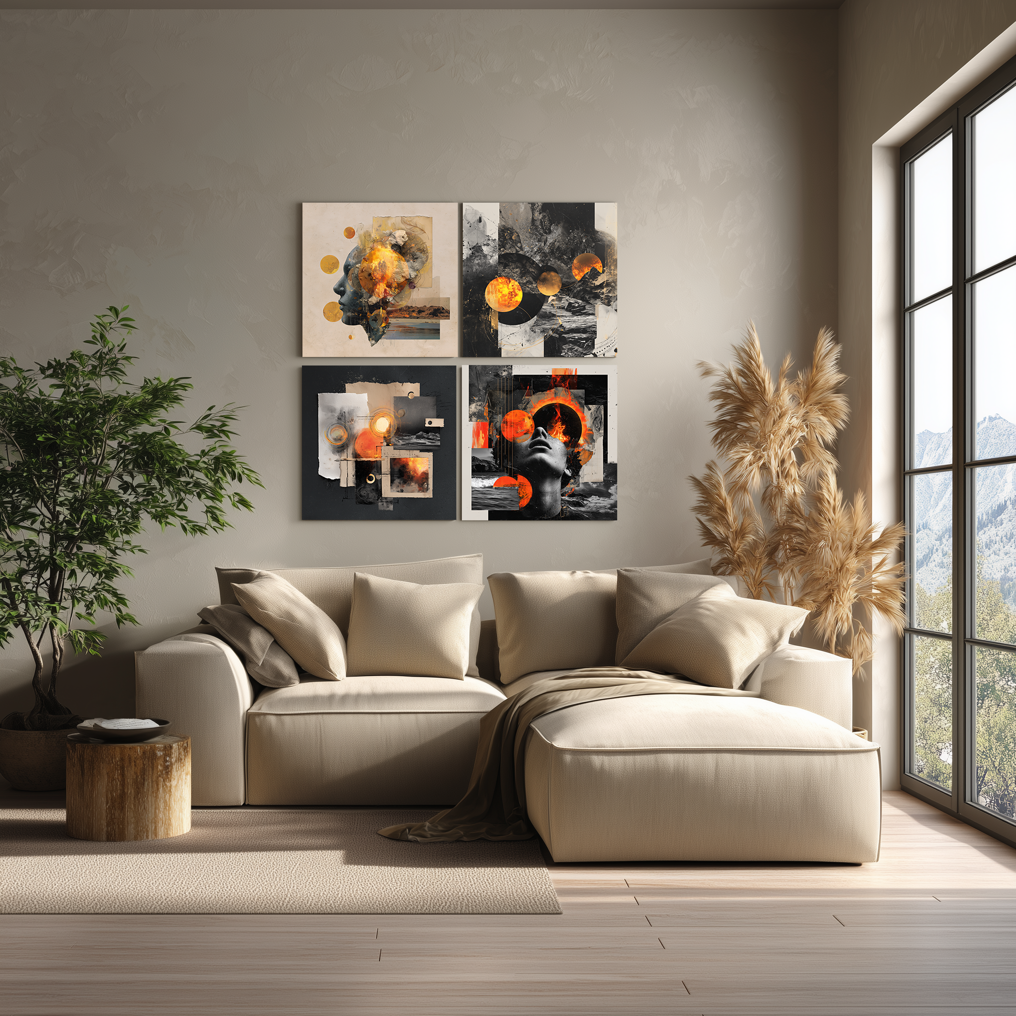 New Digital Art Series “Voice of Silence”. Lolly Shine. Contemporary digital artist