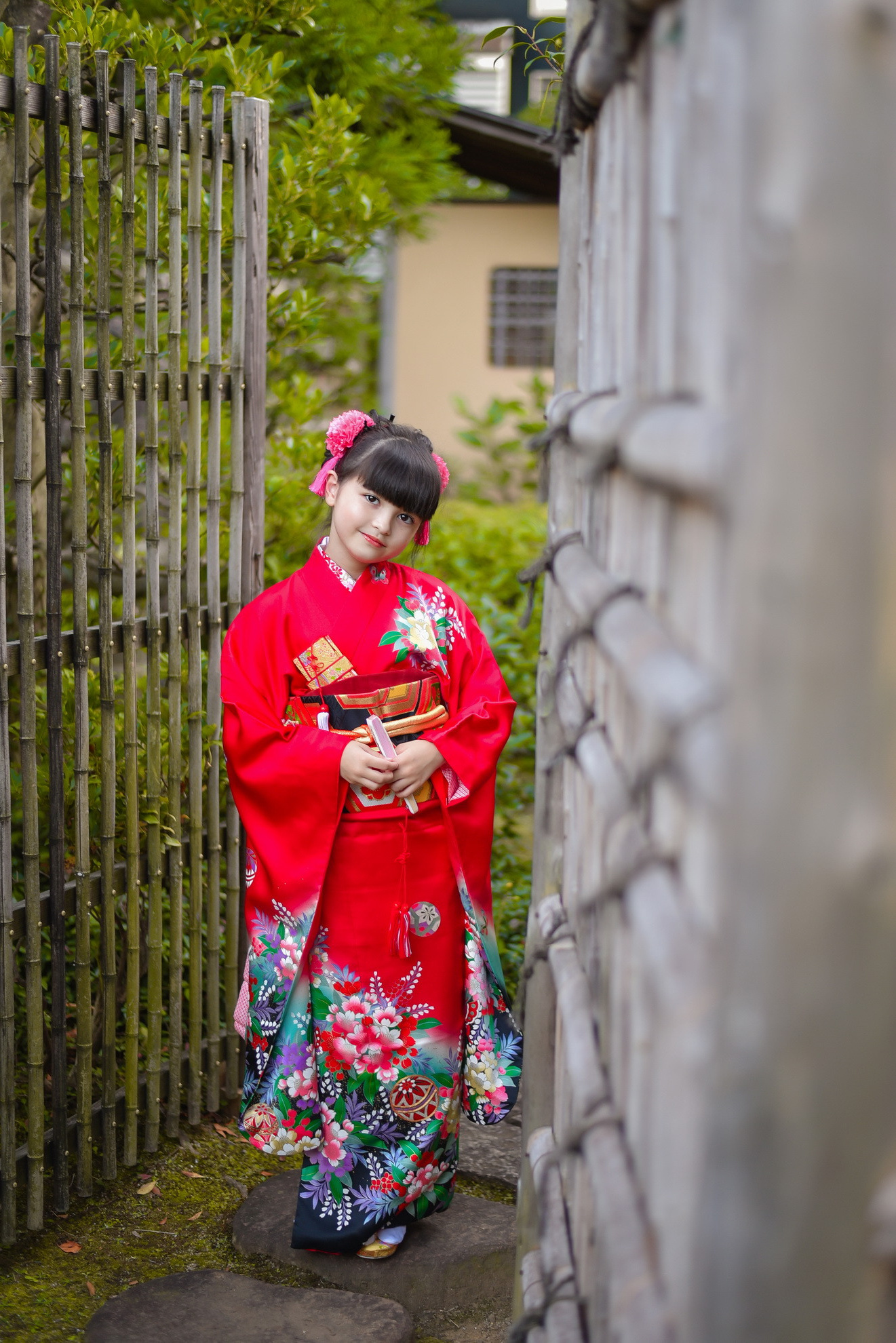 Rental kimono. Photographer in Tokyo, Japan