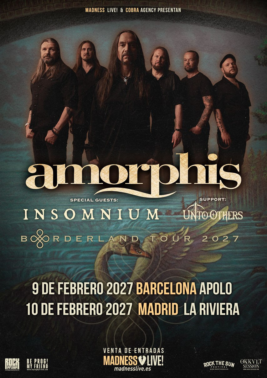 Amorphis, Insomnium y Unto Others en España: death metal melódico y atmósferas nórdicas en directo | FOTKAI