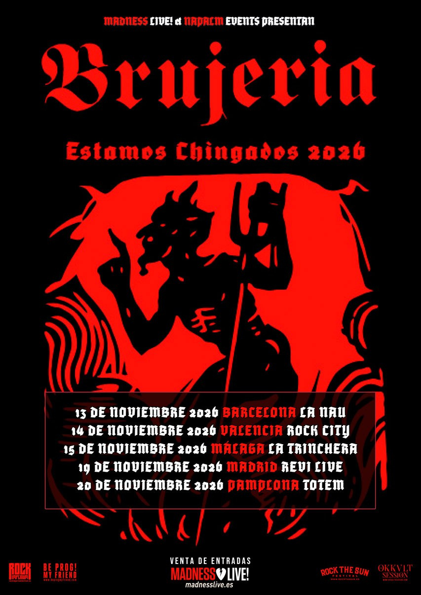 Brujeria en España: cinco conciertos de grindcore y death metal en cinco ciudades para sus seguidores | FOTKAI