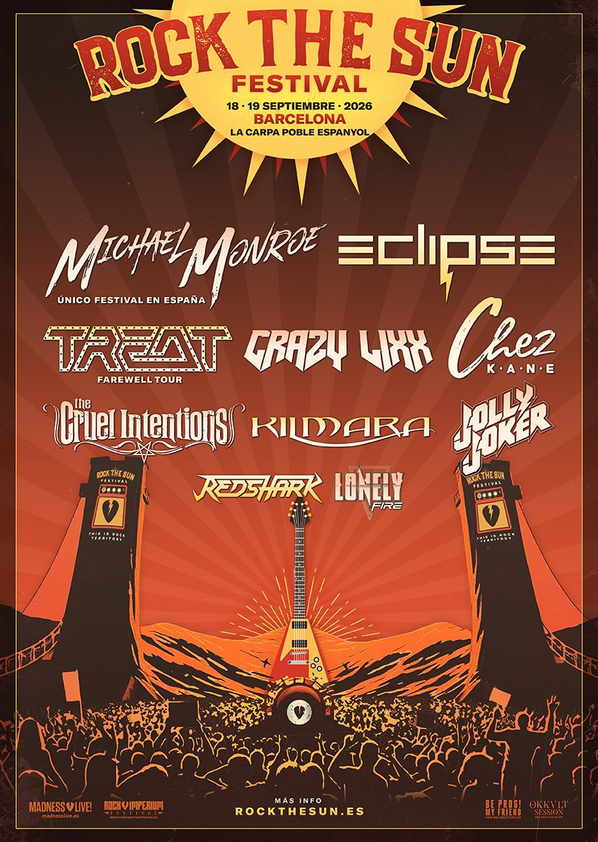 Rock The Sun Festival 2026 в Барселоне: хард-рок и рок-музыка лучших исполнителей Испании и мира | FOTKAI