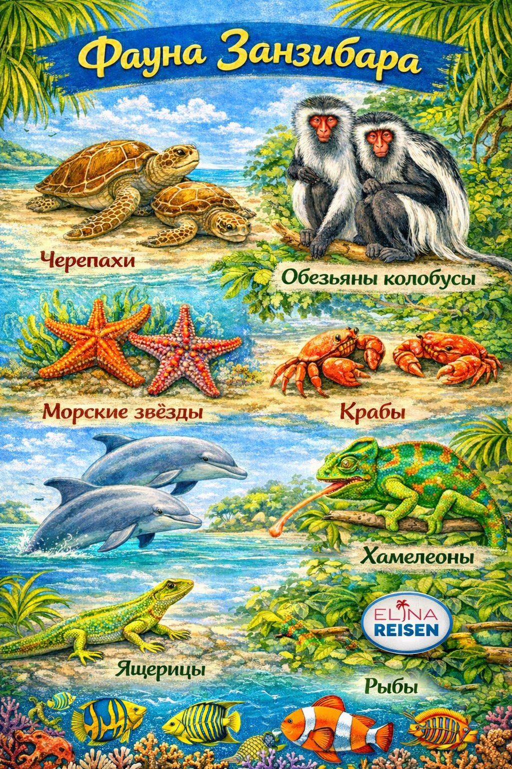 Занзибар. Elina Reisen. Туристическое агентство в Аугсбурге