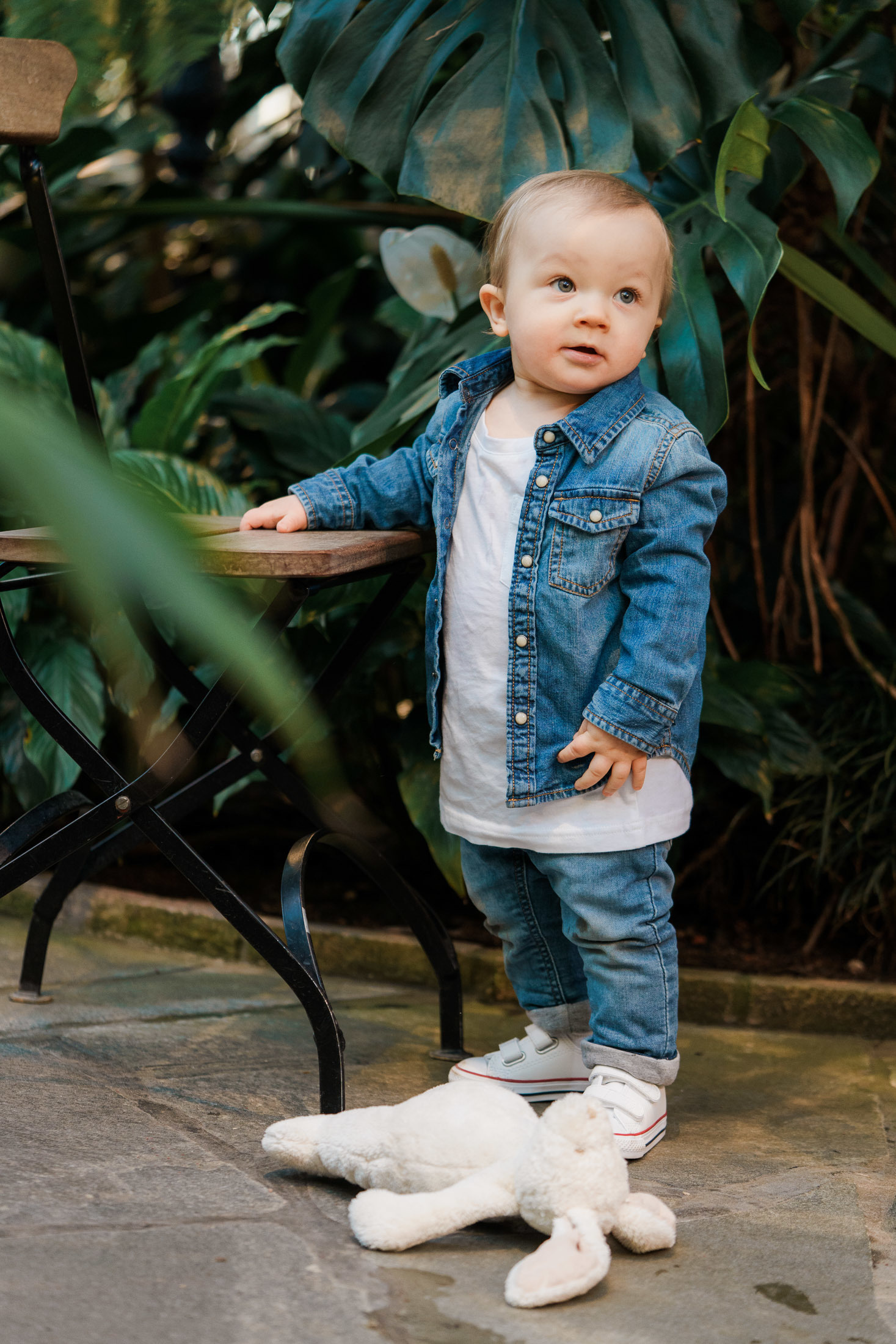 1-vuotiskuvaus Talvipuutarhassa