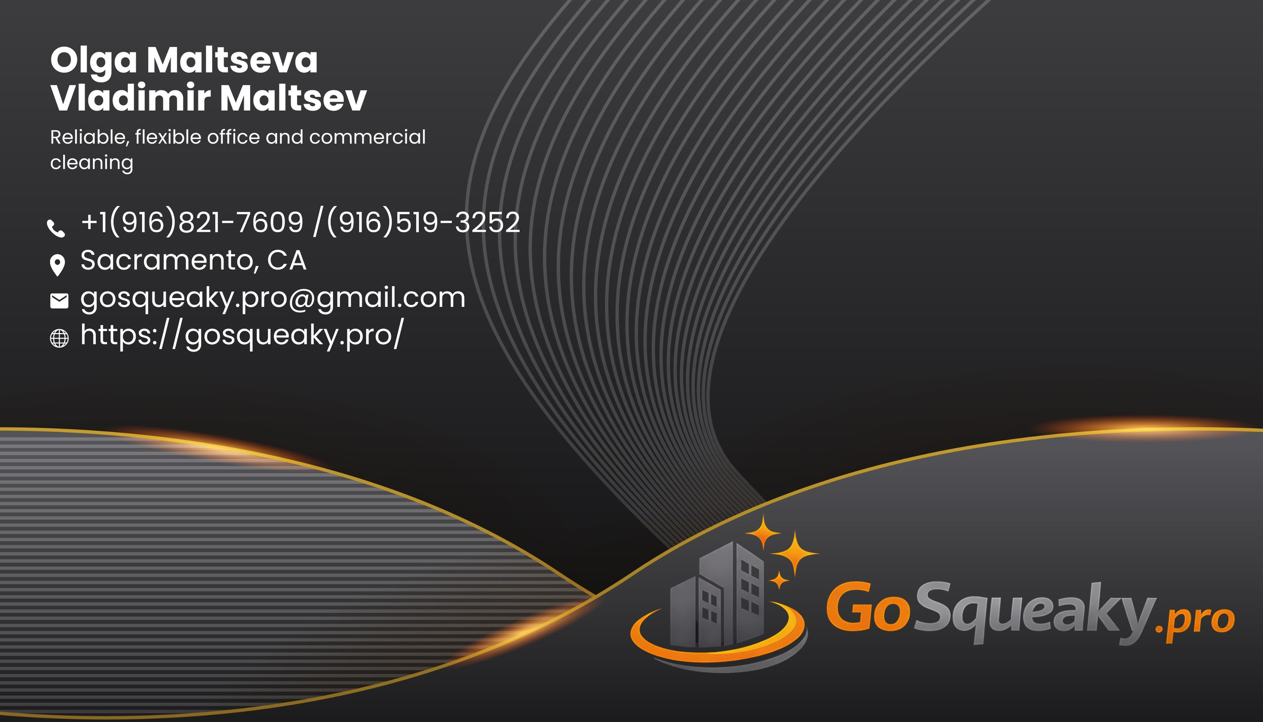 Local Businesses. Go Squeaky Pro