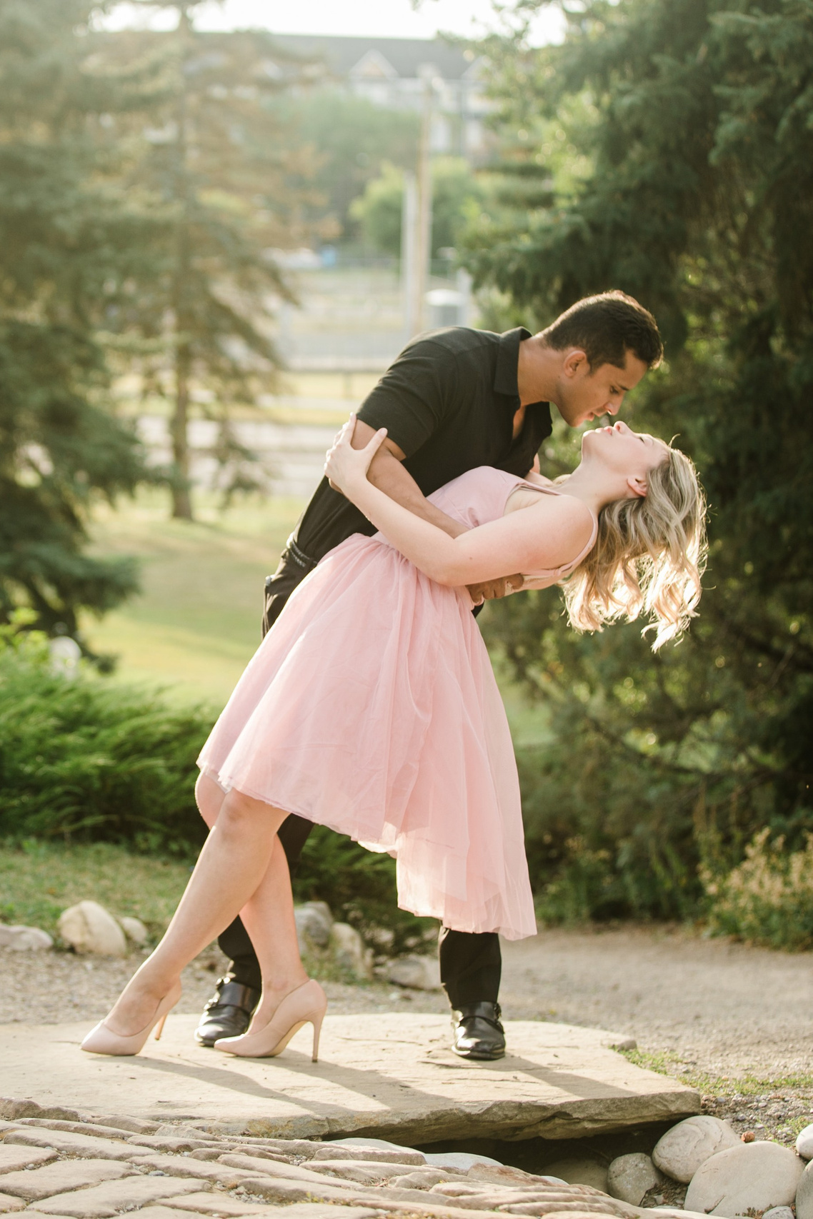 Fotografía de compromiso en Canmore