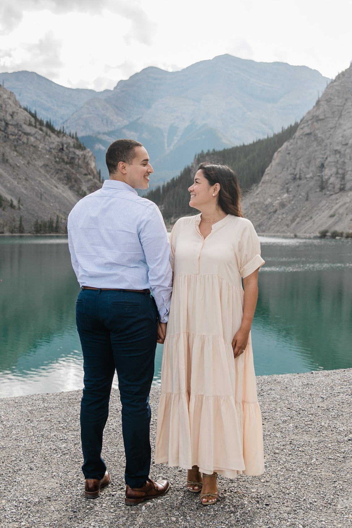 Fotografía de compromiso en Canmore