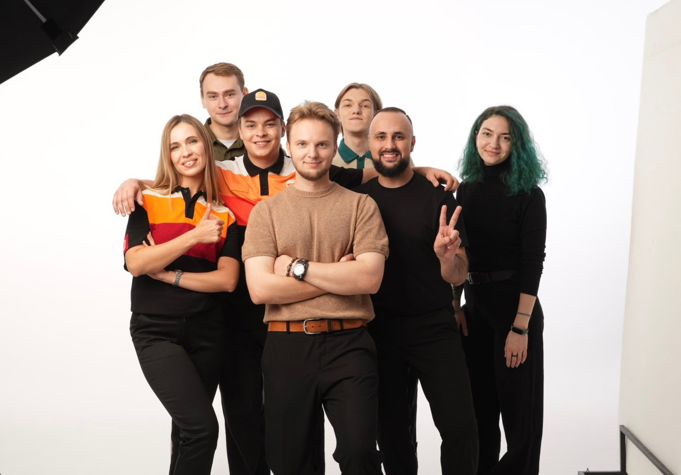 Burger King Russia Recruitment Campaign — Authentic Employee Photography. Dmitrii Shmatov — Fashion, Commercial & Portrait Photographer in Milan