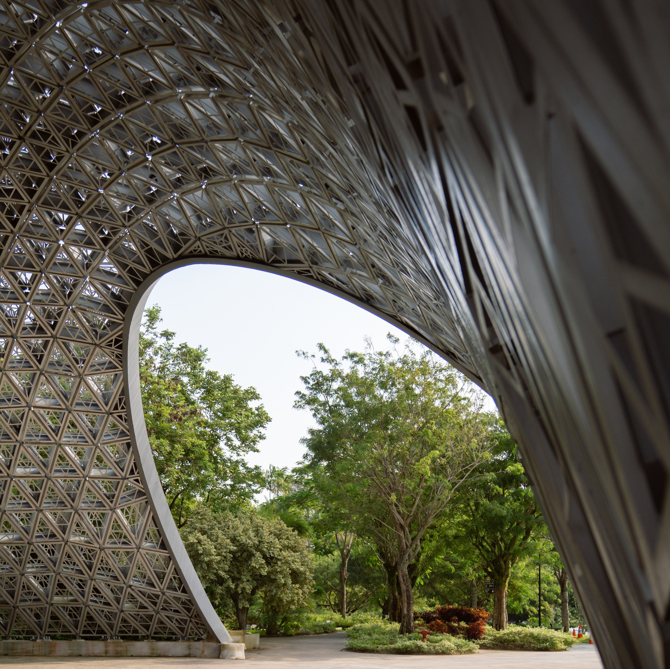 Gardens by the Bay. Dasha in Singapore
