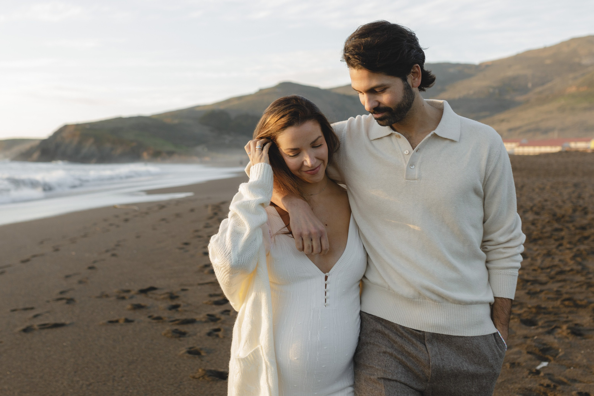 Maternity portraits Rodeo Beach photographer