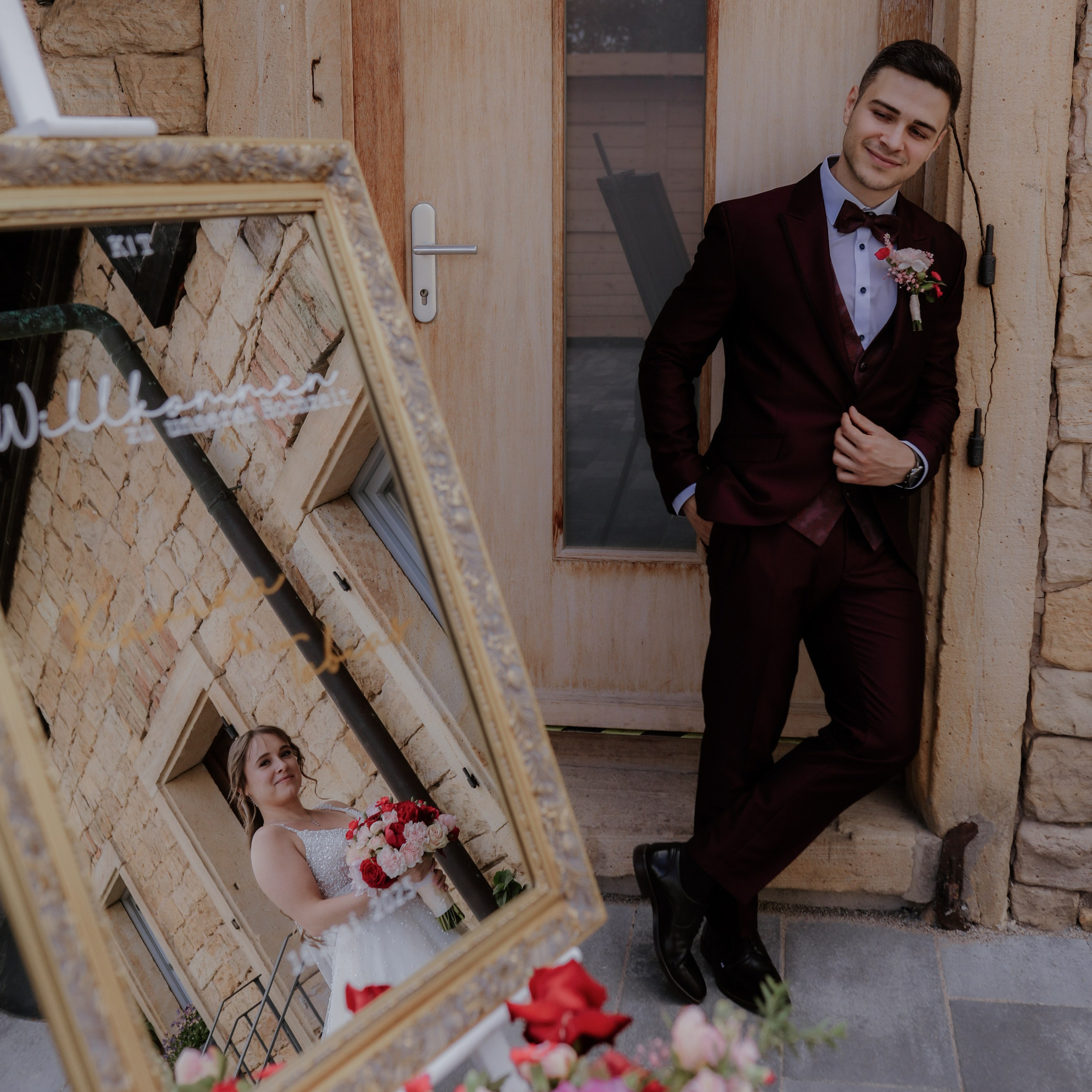 Freie Trauung im Garten vom Netts Landhaus – Hochzeitsreportage Pfalz