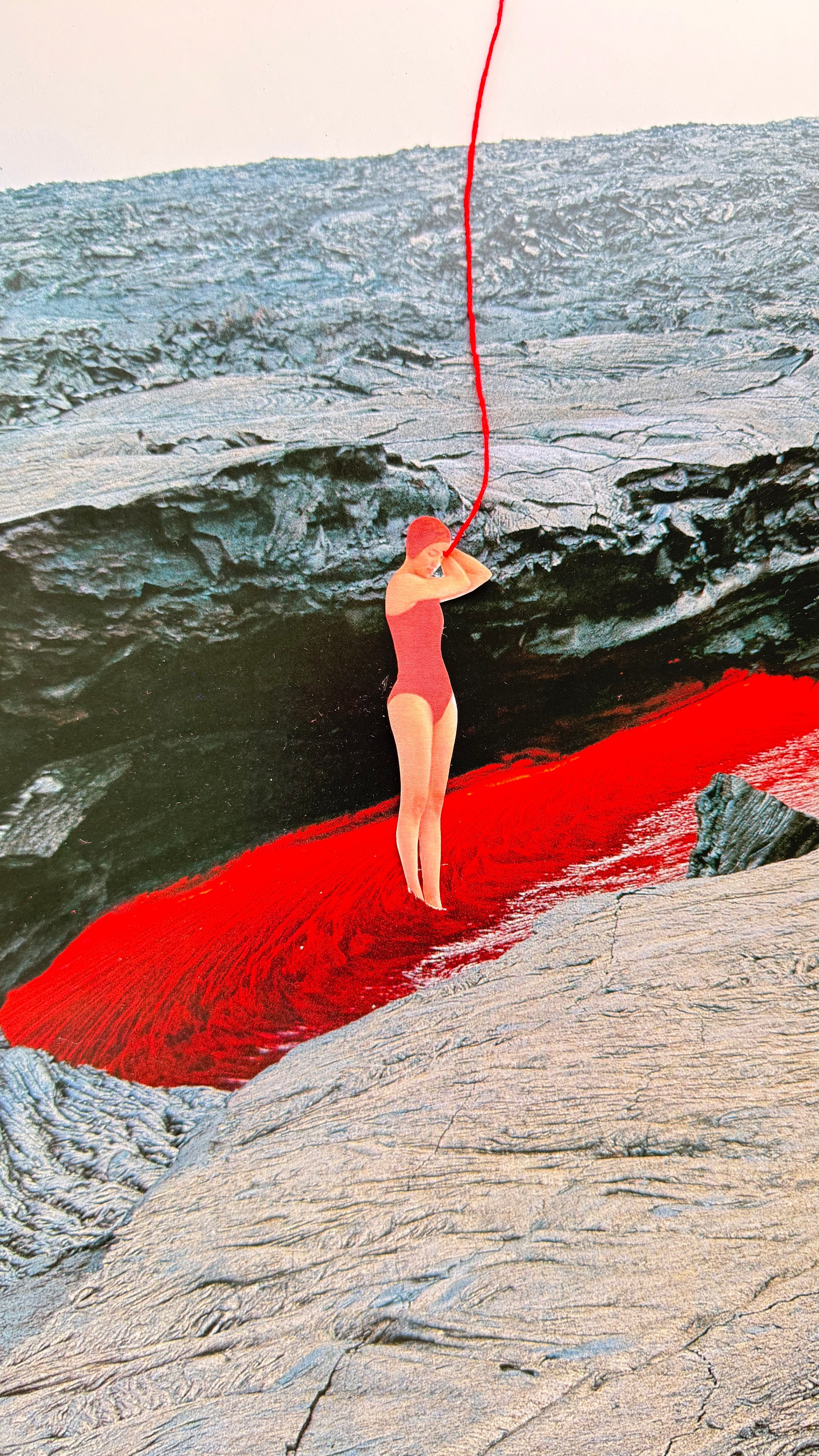 Collages. Natalia Naletova — artist and researcher working with textile, collage & memory