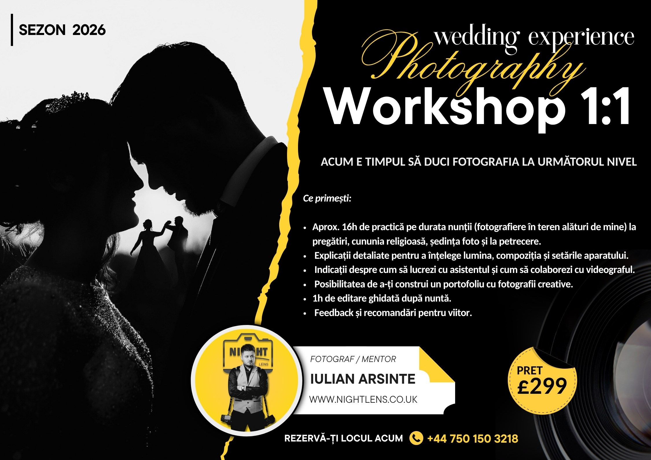 workshop de fotografie londra