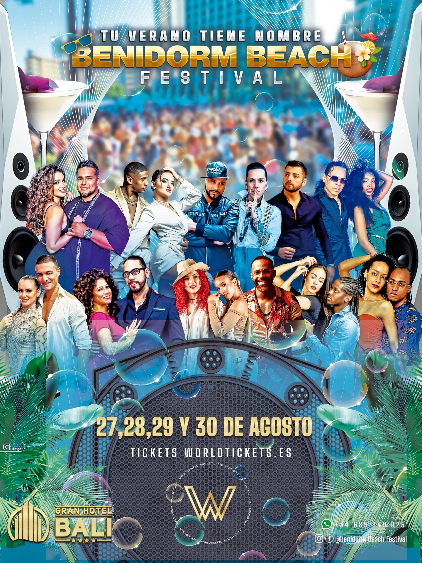 Benidorm Beach Festival 2026: фестиваль бачаты, сальсы и кизомбы в Бенидорме | FOTKAI