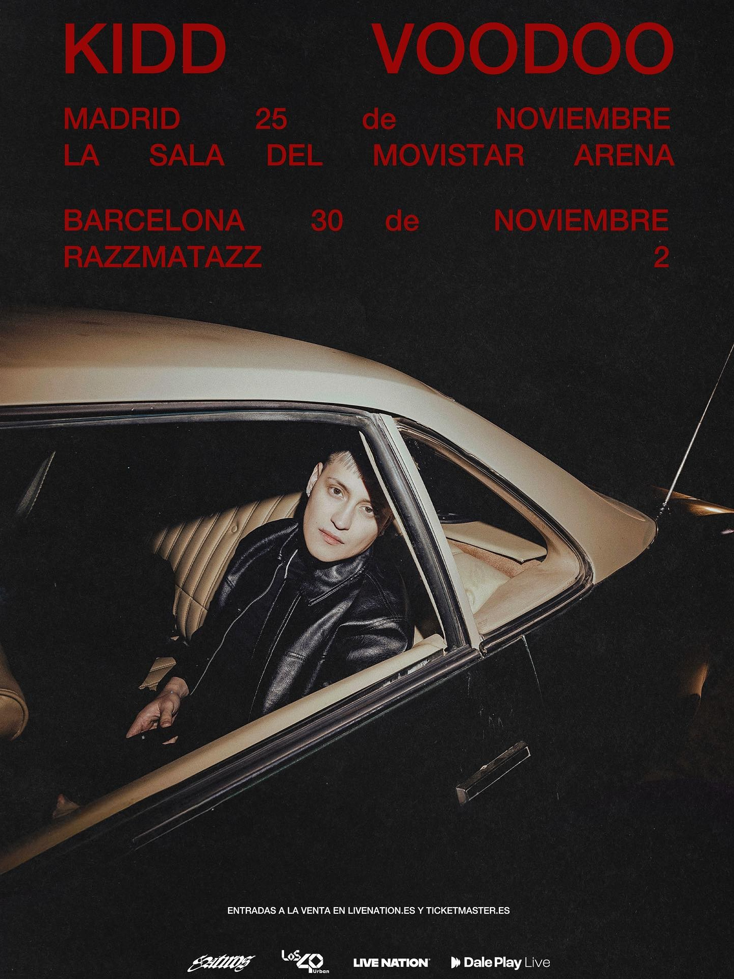 Kidd Voodoo en España: Madrid y Barcelona – Satirología Delux Tour otoño 2025 | FOTKAI