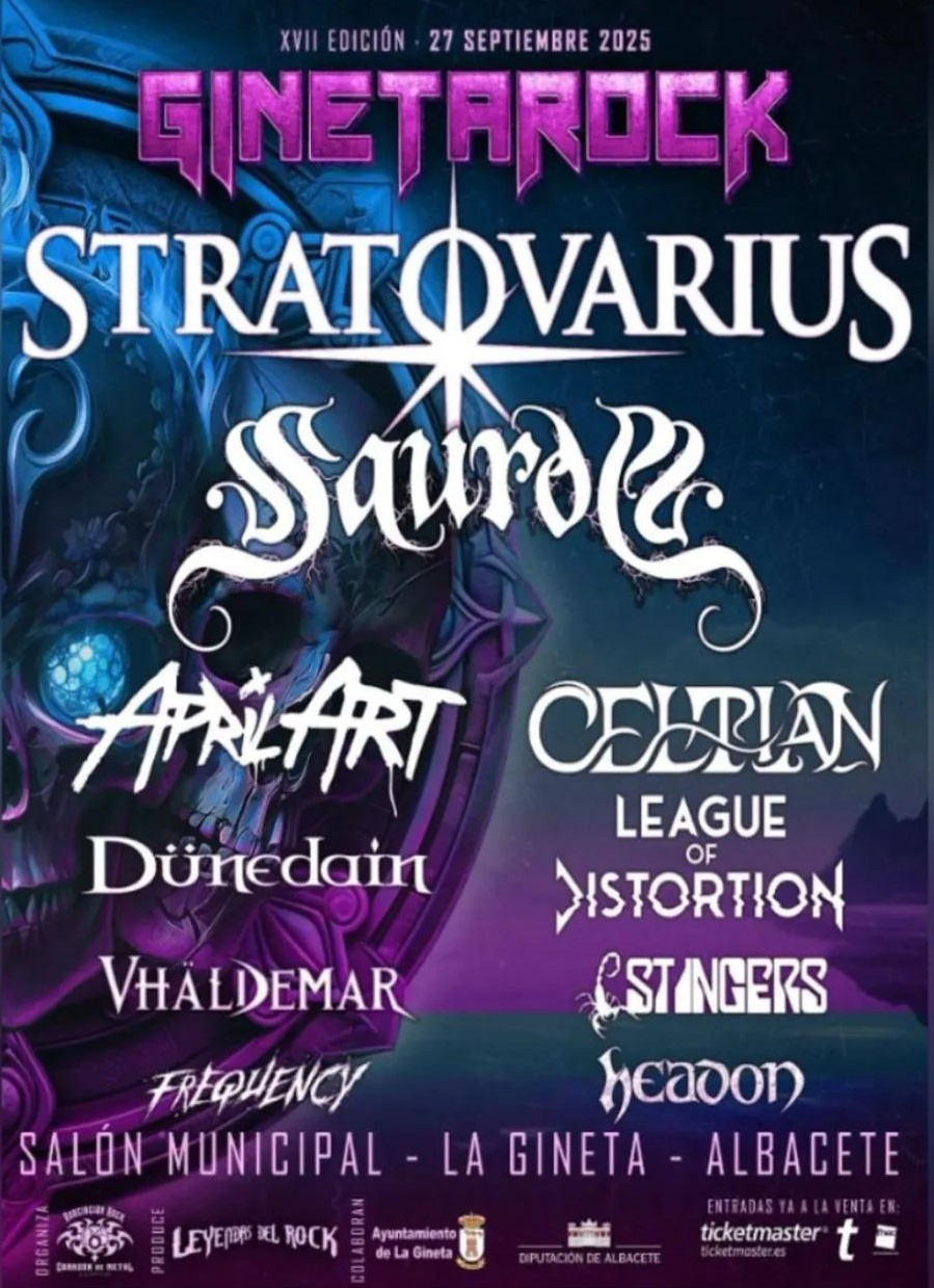 Rock and Metal Concert Calendar in Spain — September 2025 | FOTKAI