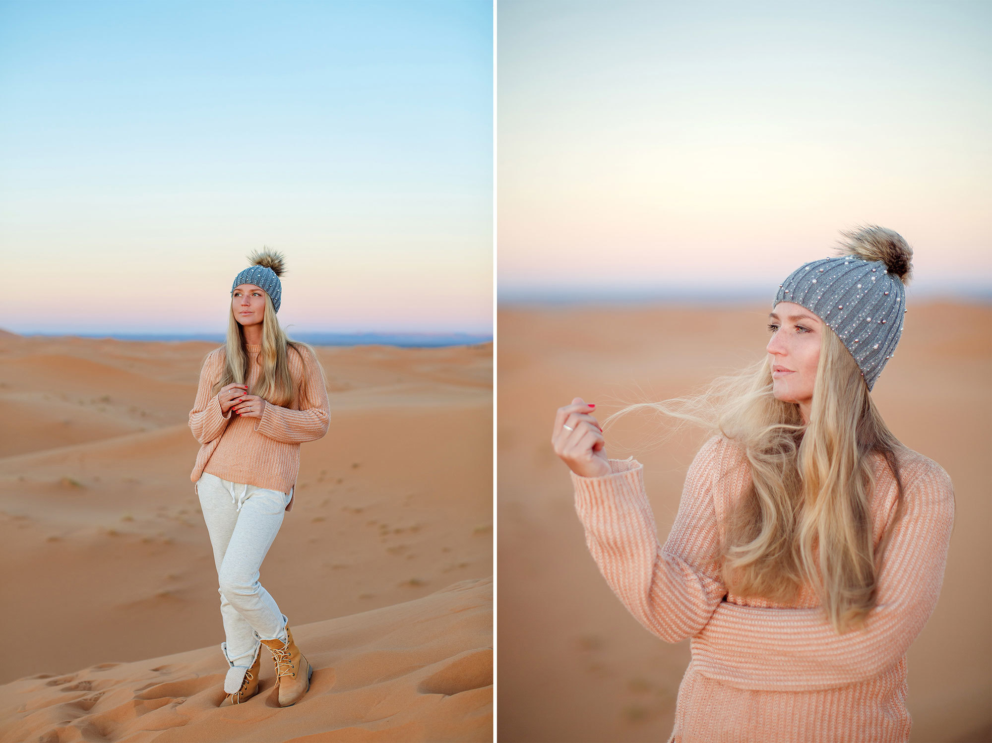 Woestijn Erg-Shebby in Marokko