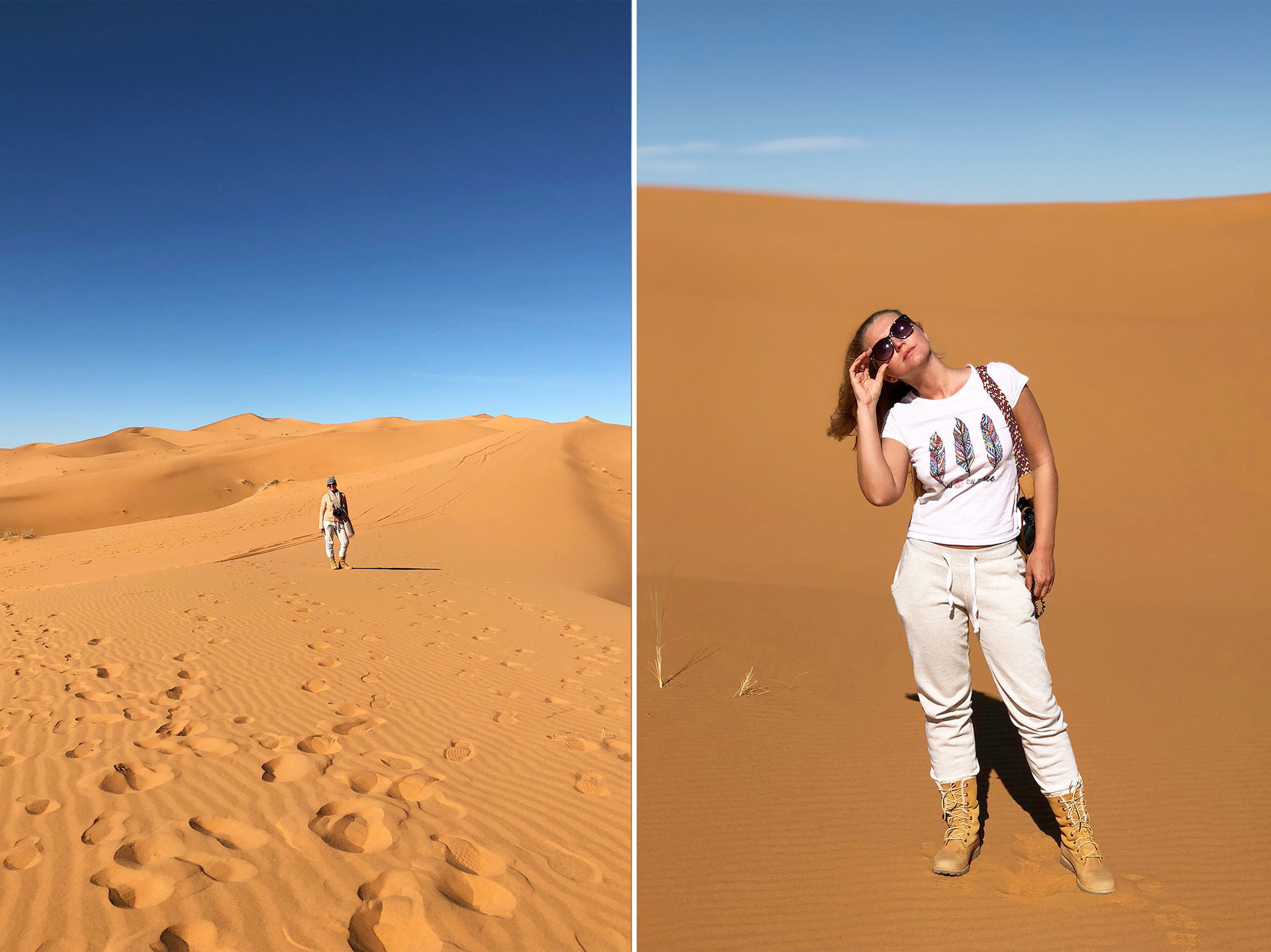 Woestijn Erg-Shebby in Marokko