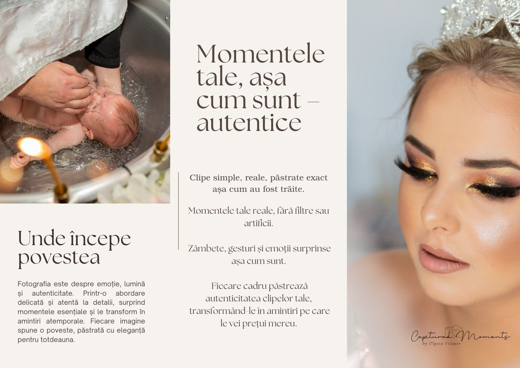 Captured Moments by Olguta Vizauer