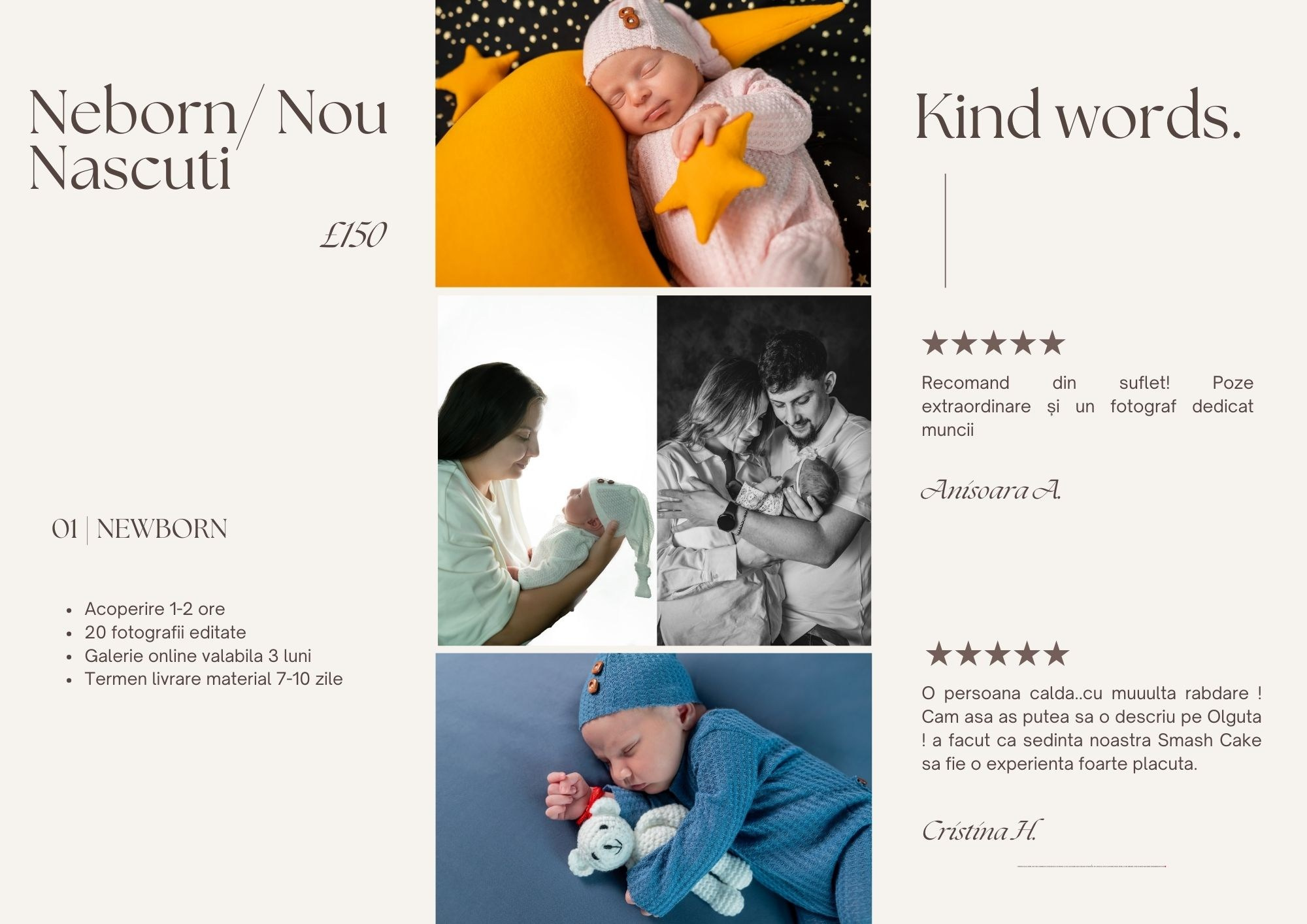 Services. Captured Moments by Olguta Vizauer