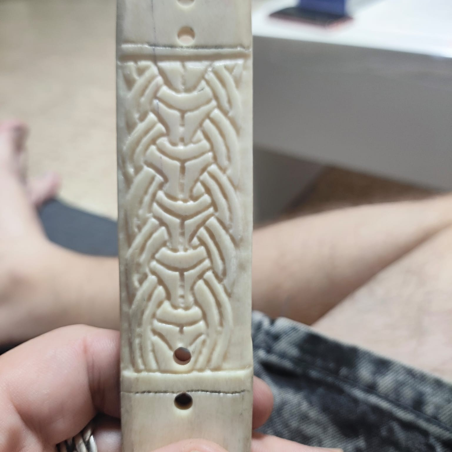 Двухсторонний нож. מועדון השחזור ההיסטורי “נורטמן”