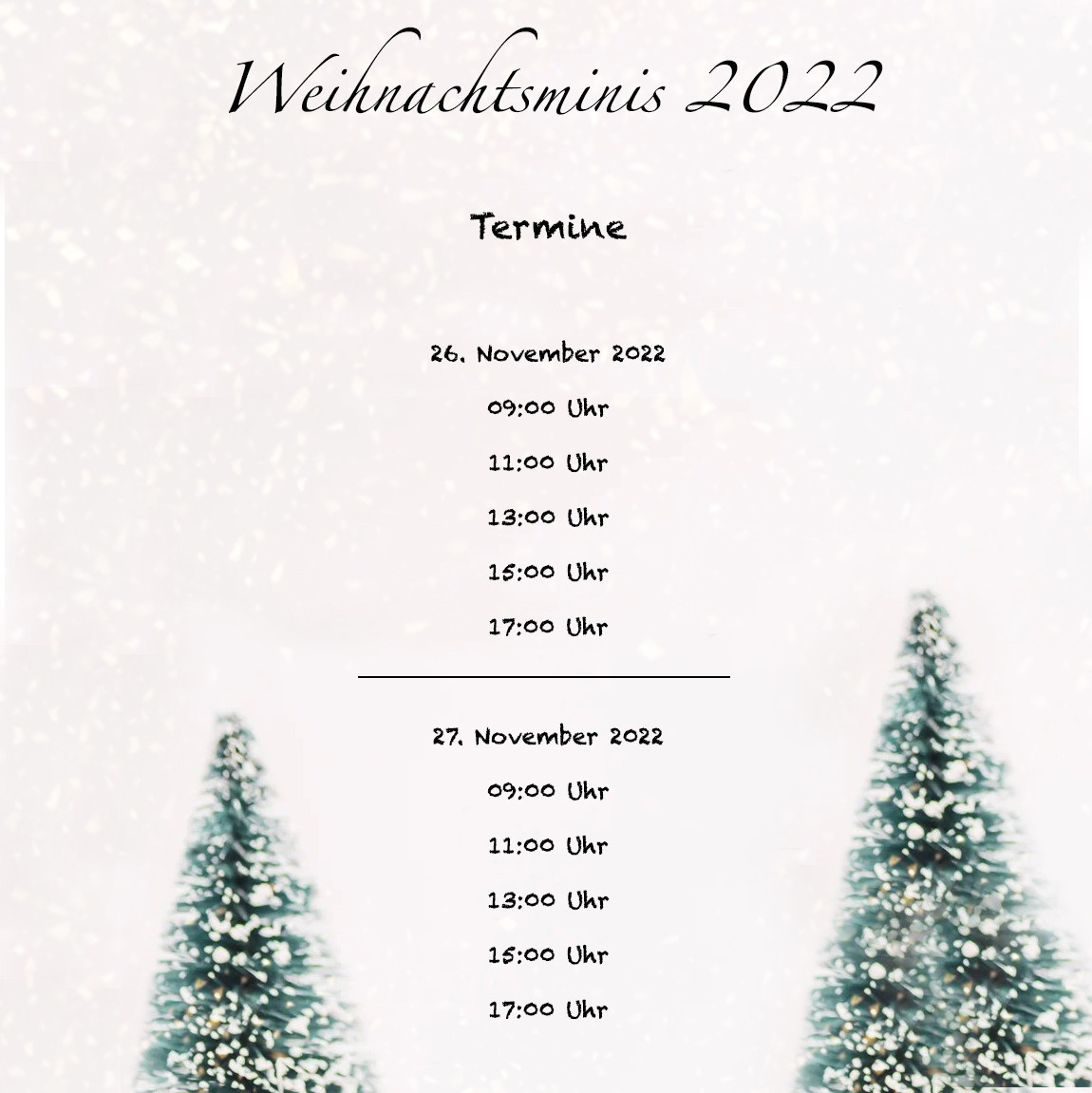 Weihnachtsminis 2022