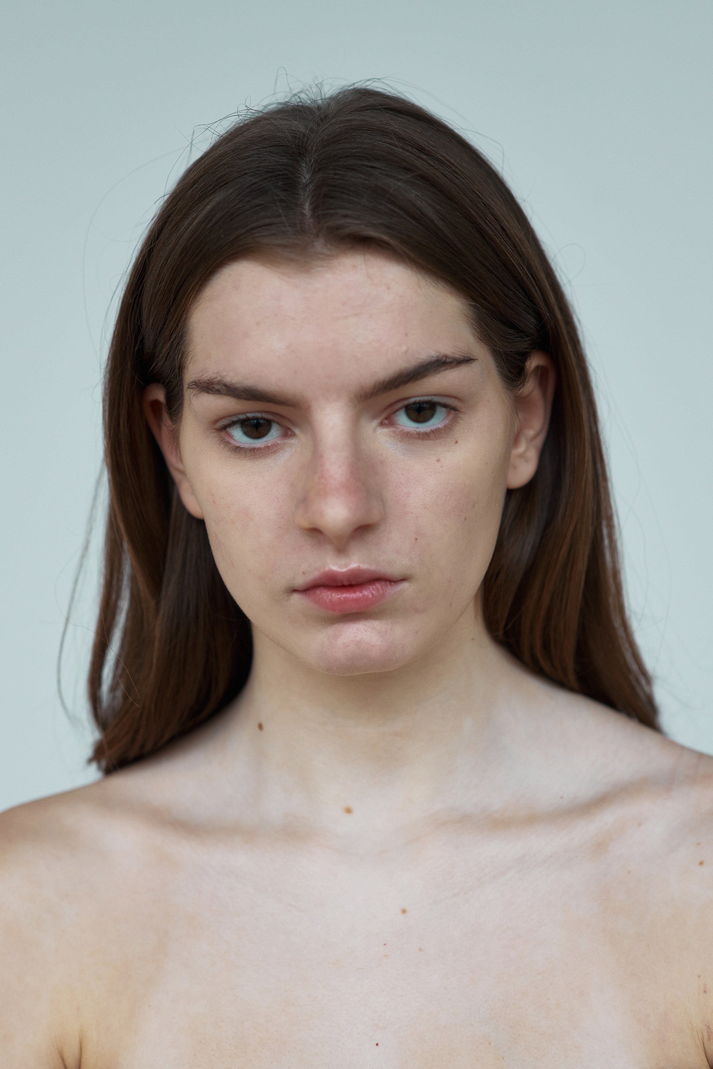 Model test shoot by a Dutch portrait photographer based in Brussels