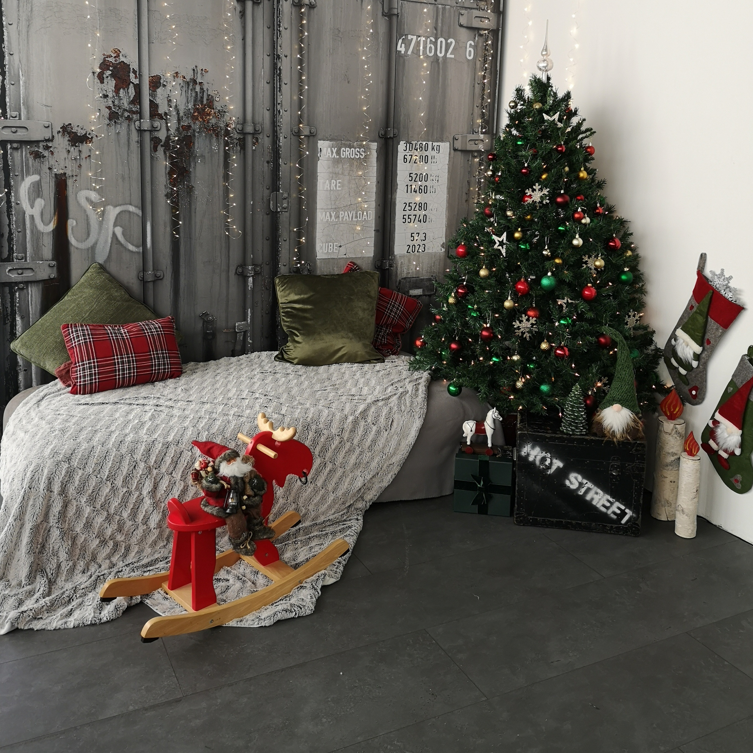 Studiodeko Weihnachten 2021. Kinder- & Familienfotograf in Gaildorf und Umgebung Valentina Vogel