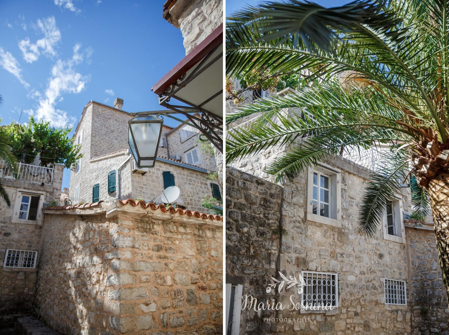 Budva Old town in Montenegro