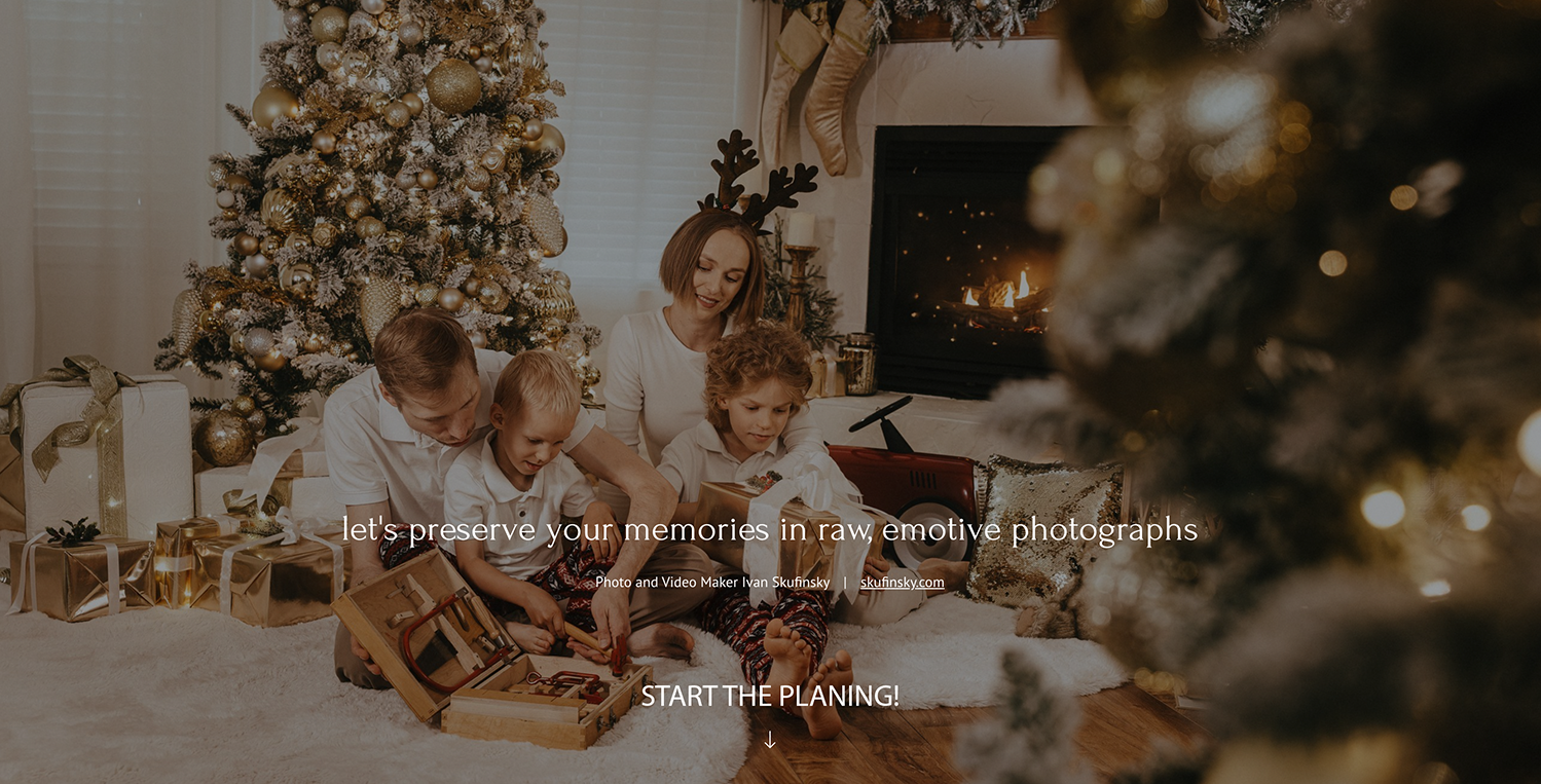 Cristmas mini sessions 2025 Vancouver. Ivan Skufinsky — wedding and family photographer in Vancouver