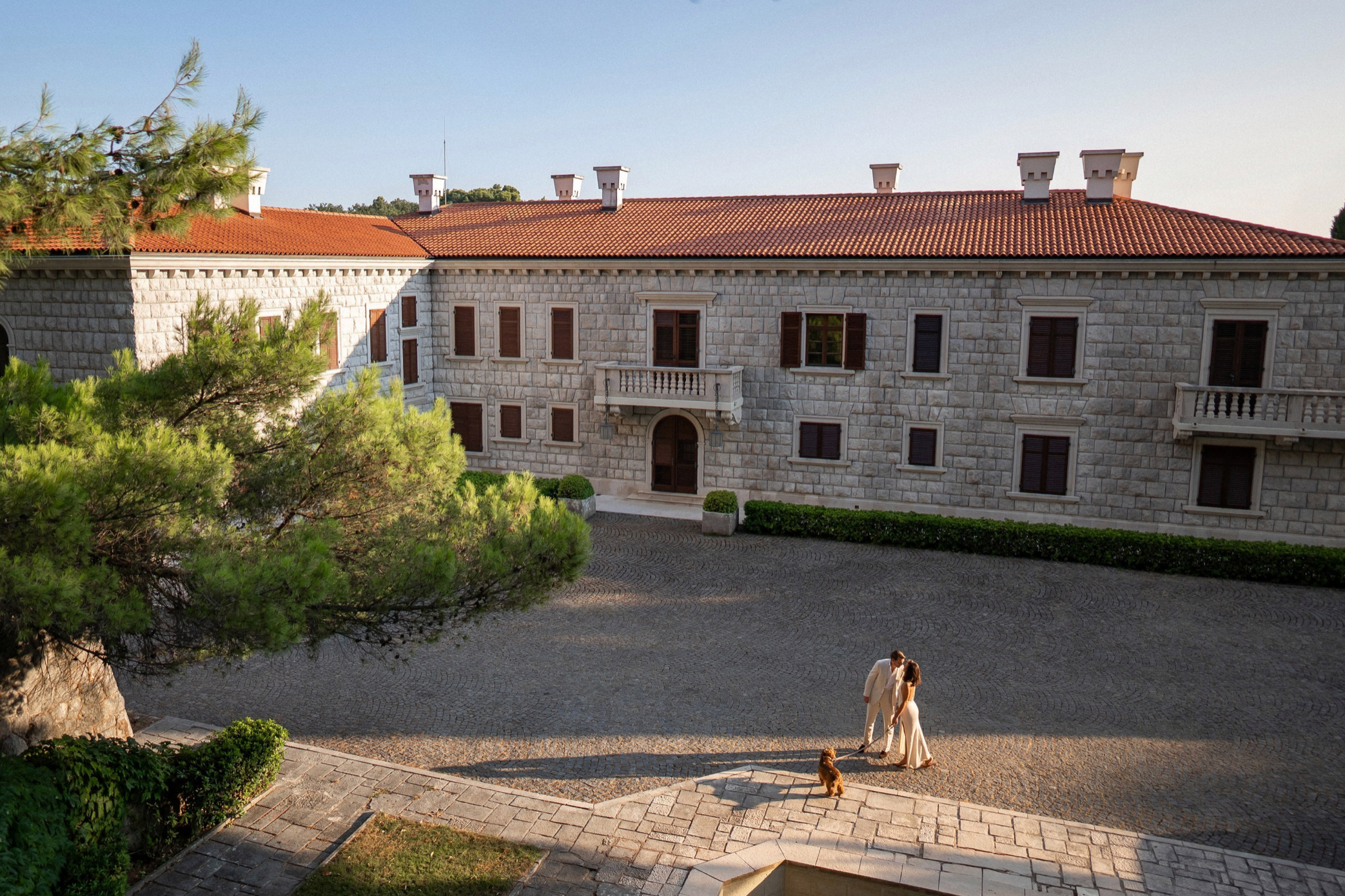 Trouwen in Aman Sveti Stefan: het eilandhotel bij Budva