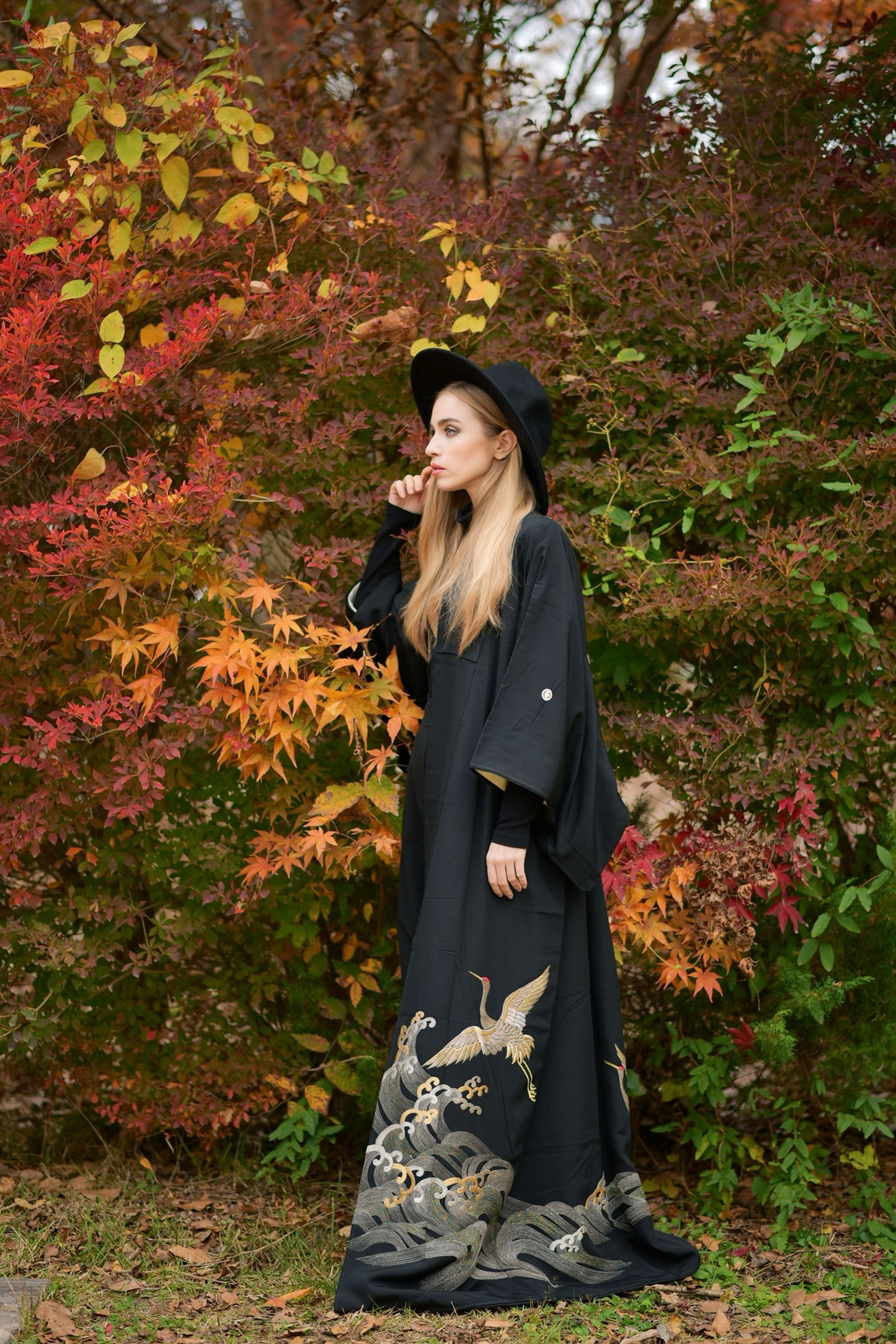 Rental kimono. Photographer in Tokyo, Japan