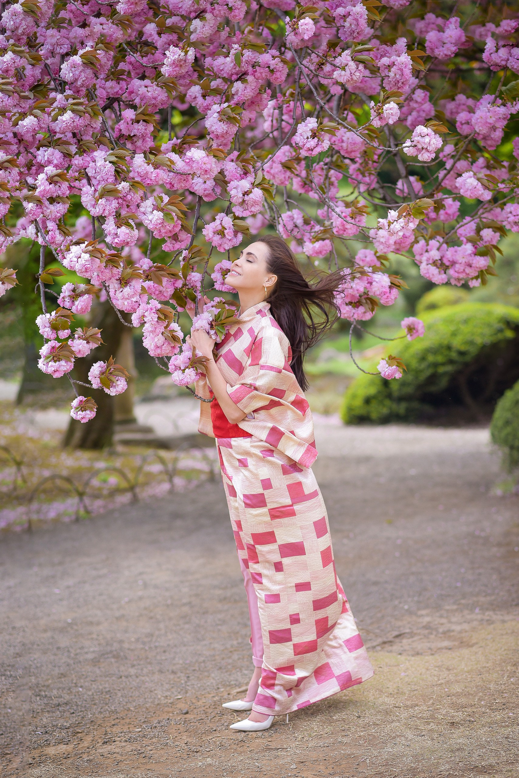 Rental kimono. Photographer in Tokyo, Japan