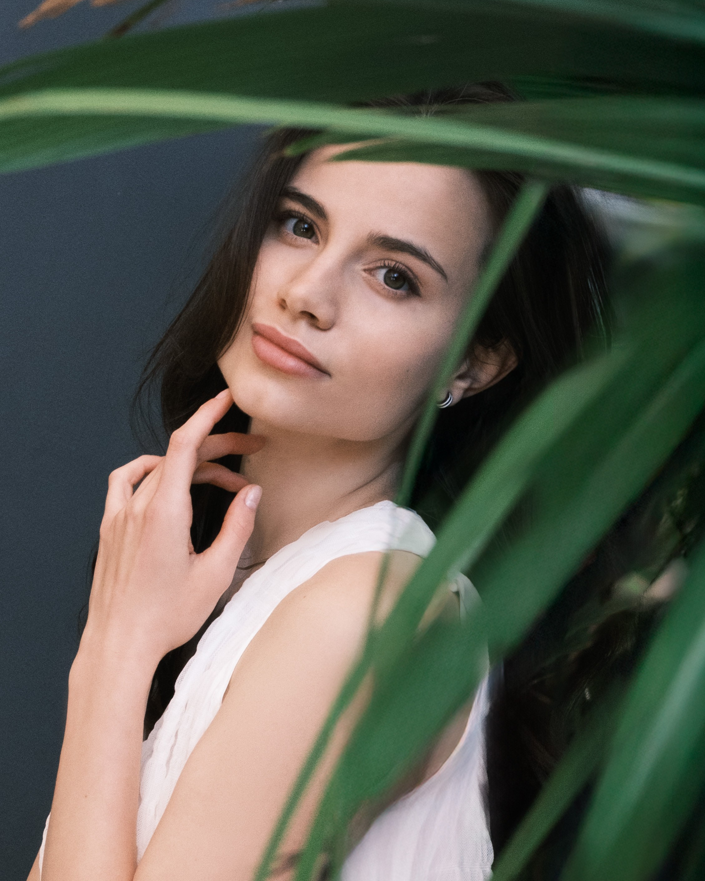 Professional female portrait with natural light, Brisbane portrait photographer