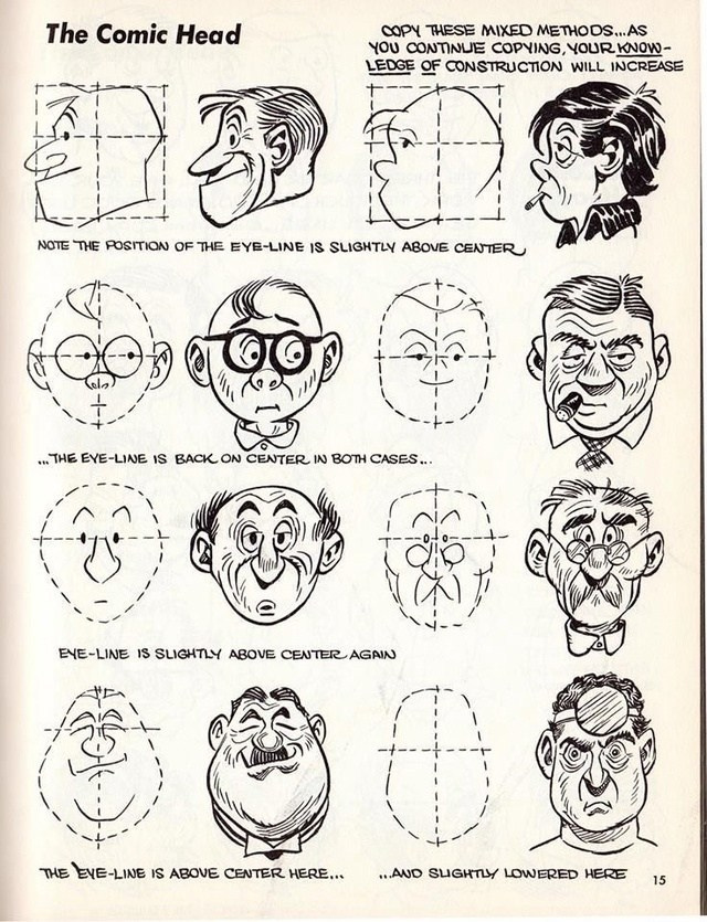 Рисуем головы персонажей комиксов. Школа современного искусства Лени Сморагдовой