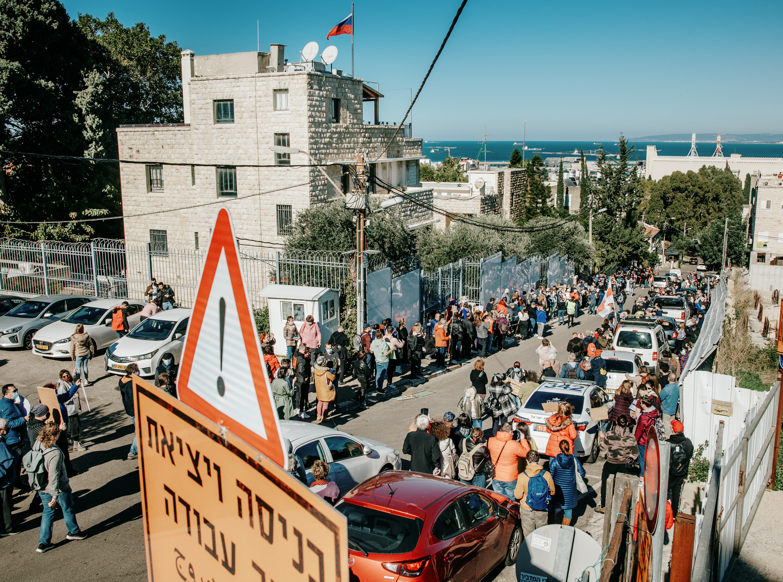 Акция в поддержку Навального в Хайфе (Израиль) 23 января 2020. George TLV — профессиональный фотограф и ретушёр, Израиль / Profession