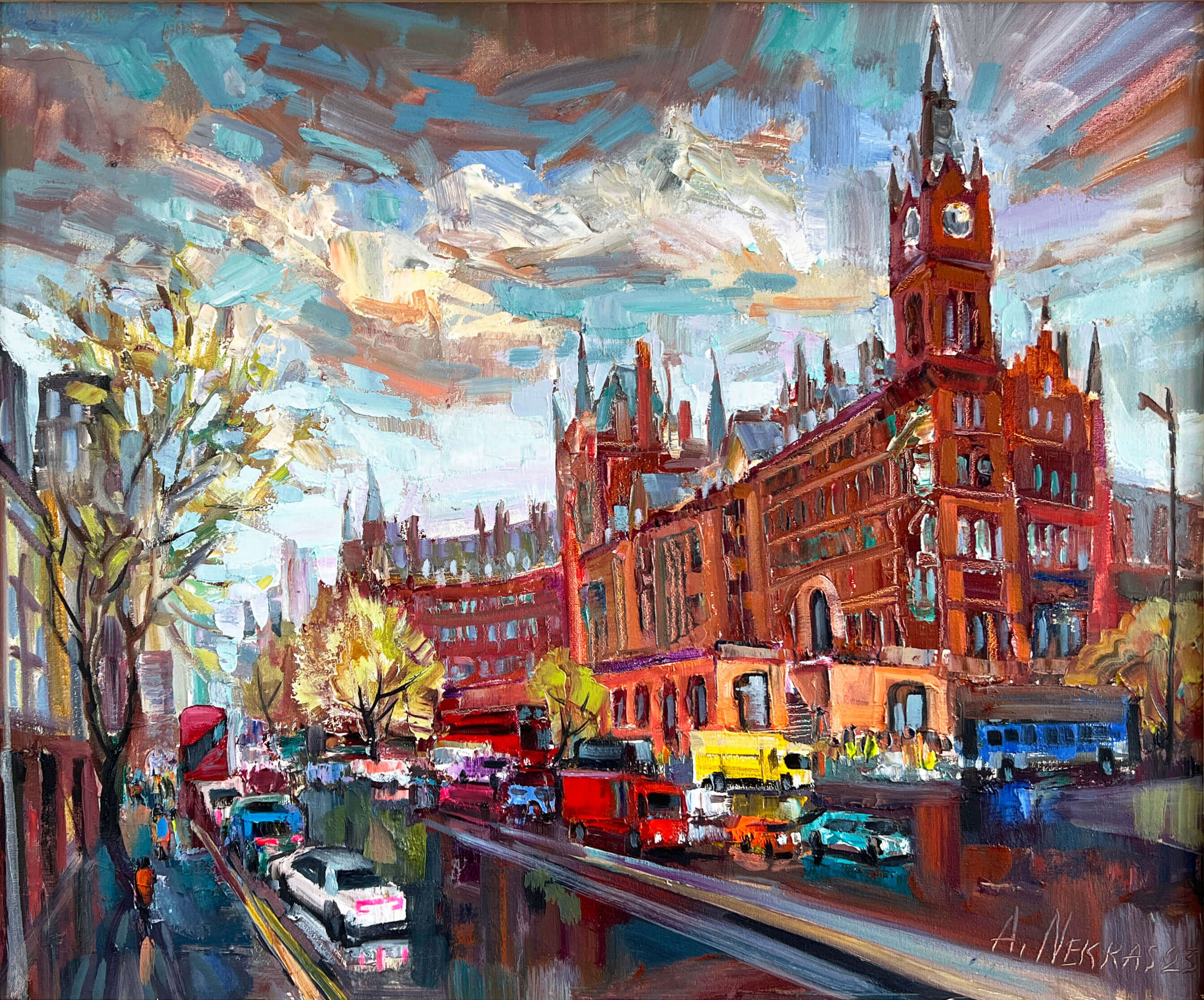London. Andriy Nekrasov artist