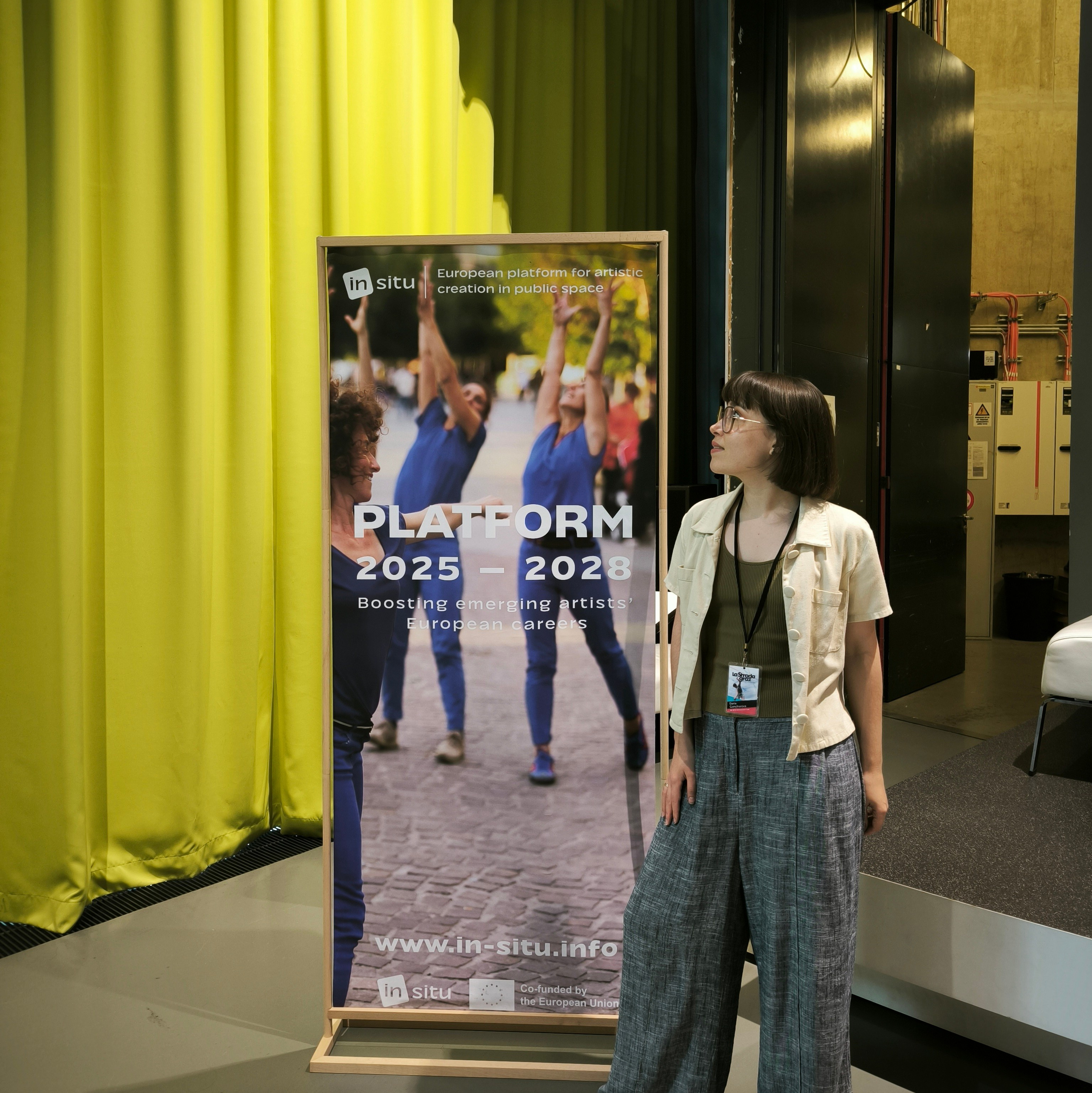 Participation in an Immersive Lab during the La Strada festival in Graz. Daria Goncharova / Conceptual artist
