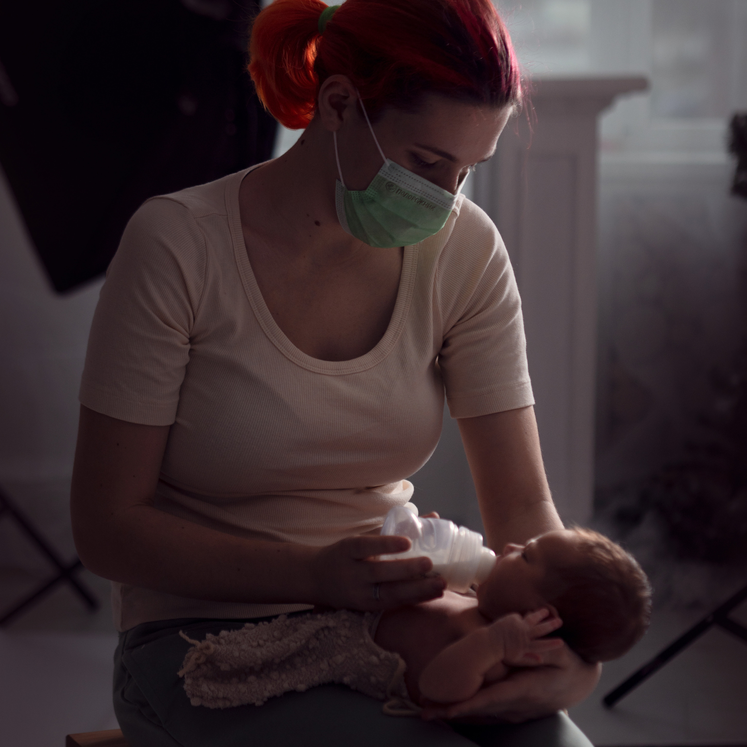 Sull’autore. Fotografa di neonati di attesa di famiglia Gero Kateryna