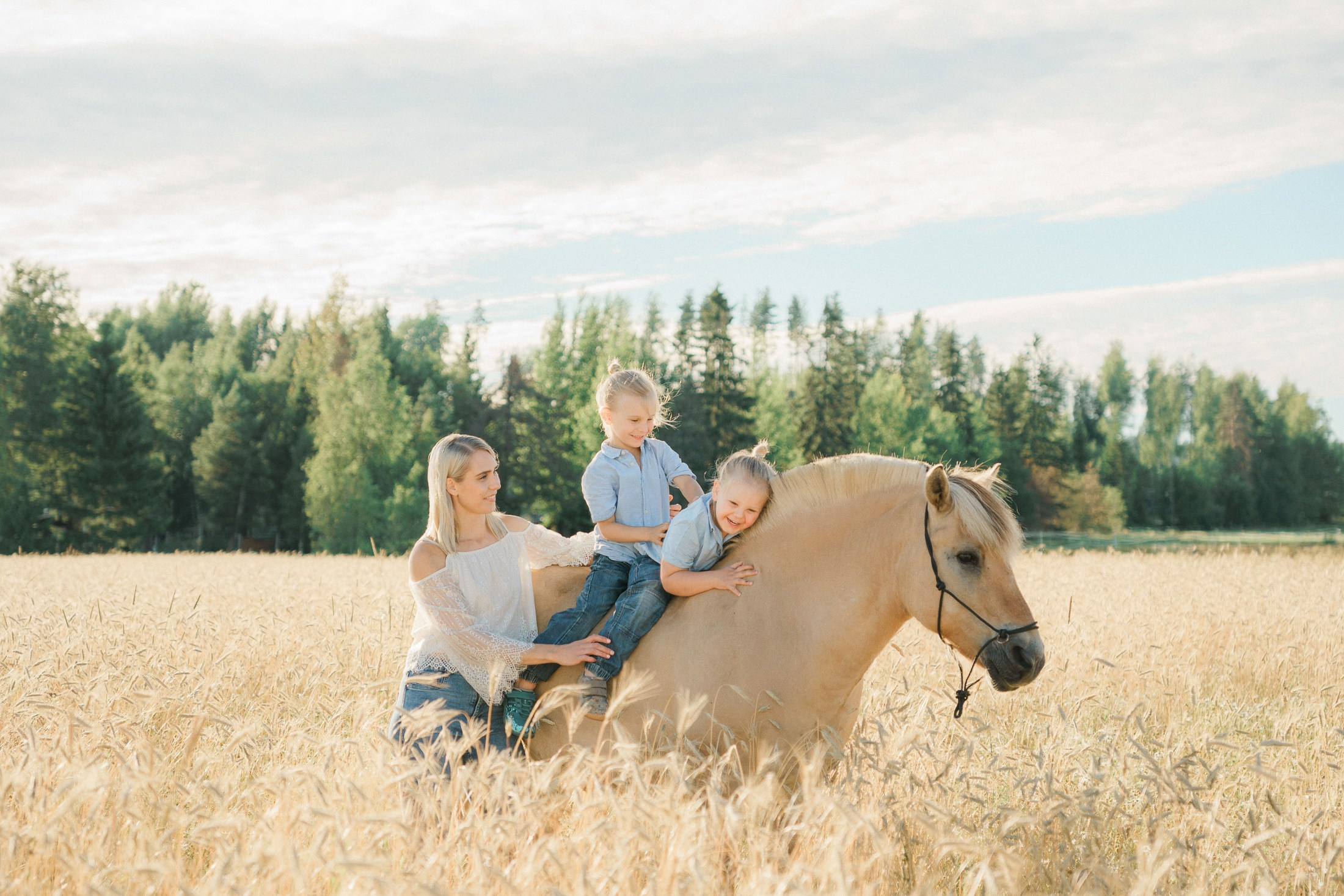 Perhekuvaus Vihdissä
