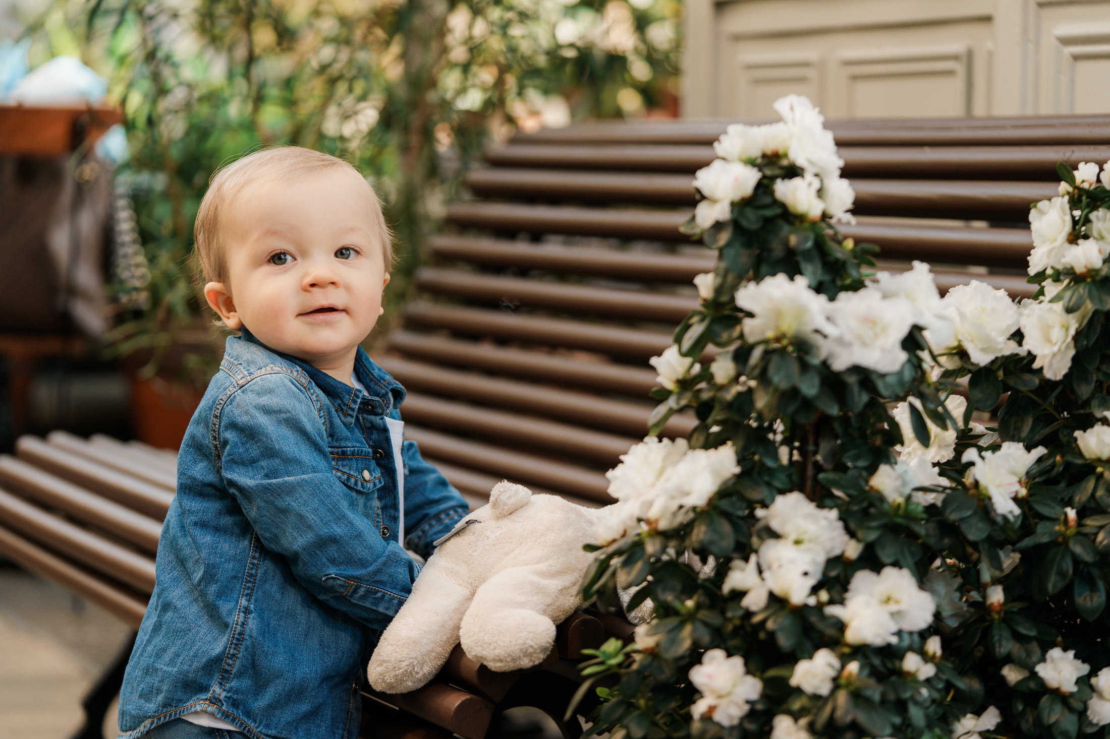 1-vuotiskuvaus Talvipuutarhassa